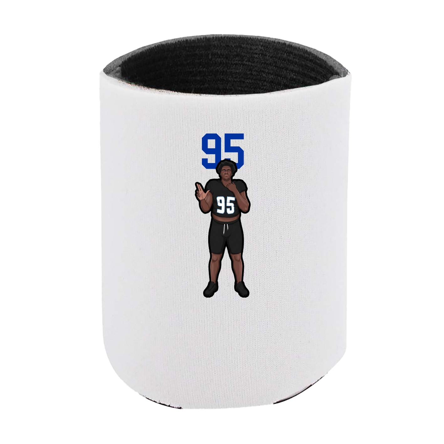 Can Holder — Number Top in White