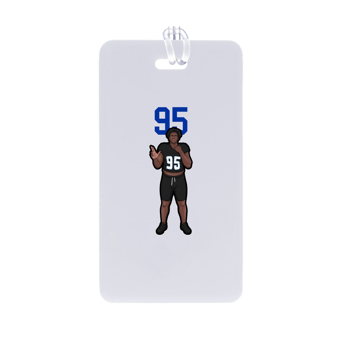 Bag Tag — Number Top in Classic