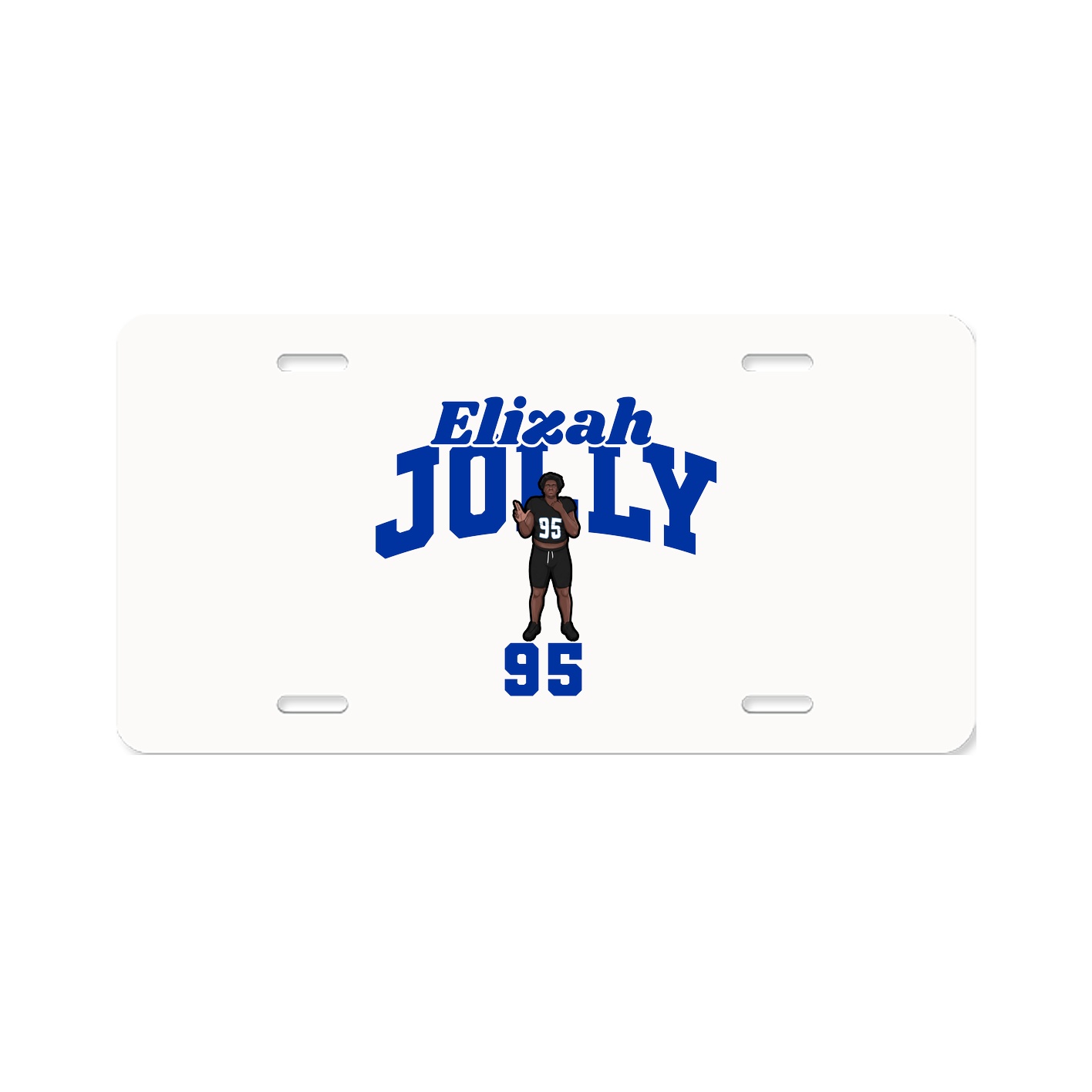 License Plate — Signature Arch in Classic
