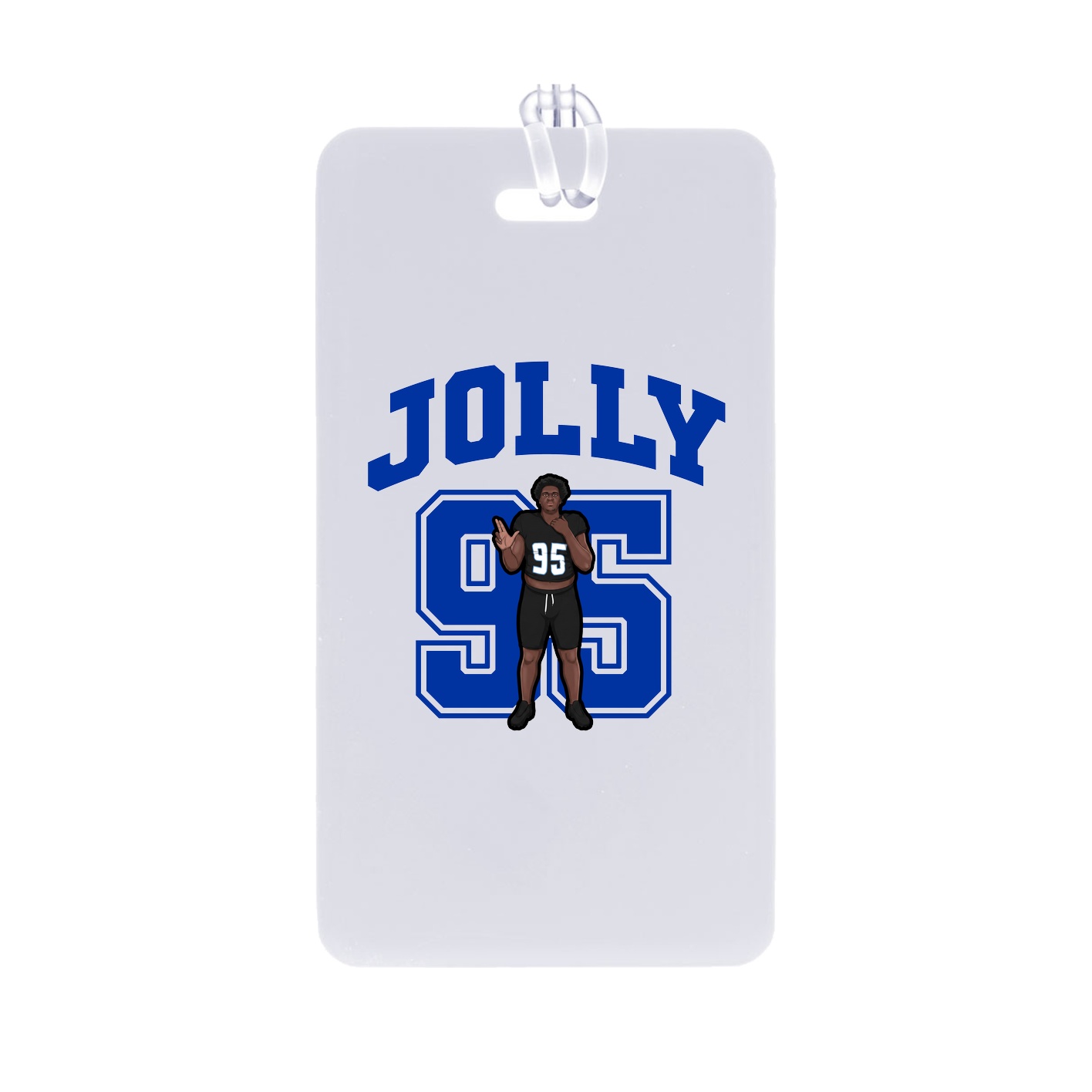 Bag Tag — Number in Classic