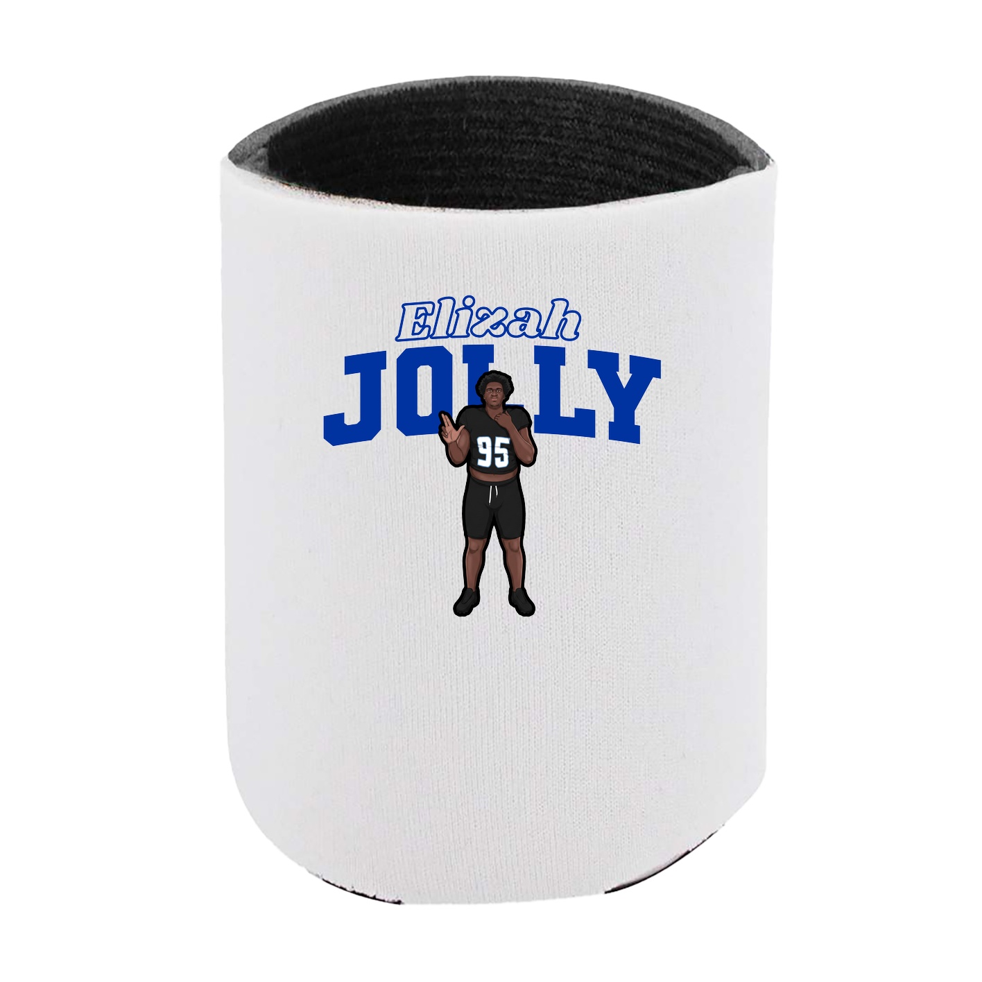 Can Holder — Name Arch in White