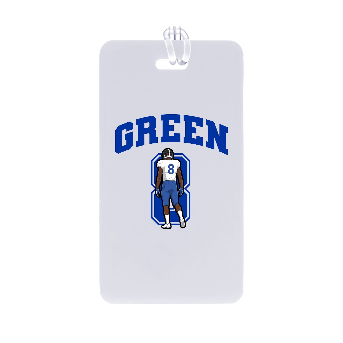 Bag Tag — Number in Classic