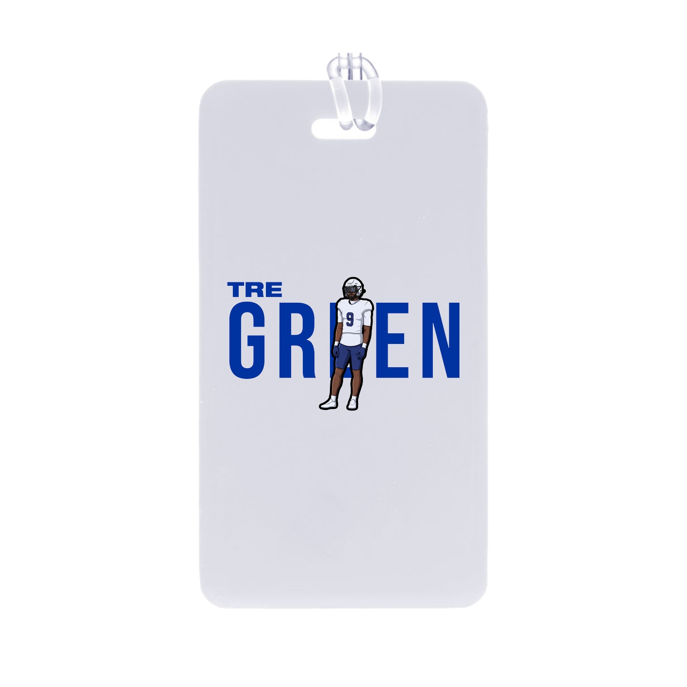 Bag Tag — Player Name in Classic