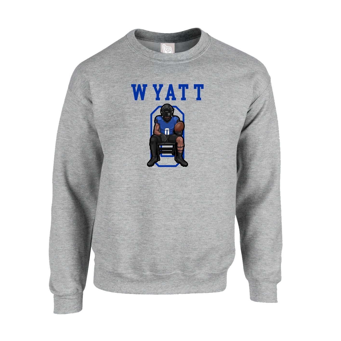 Fleece Crew — Shirsey in Grey