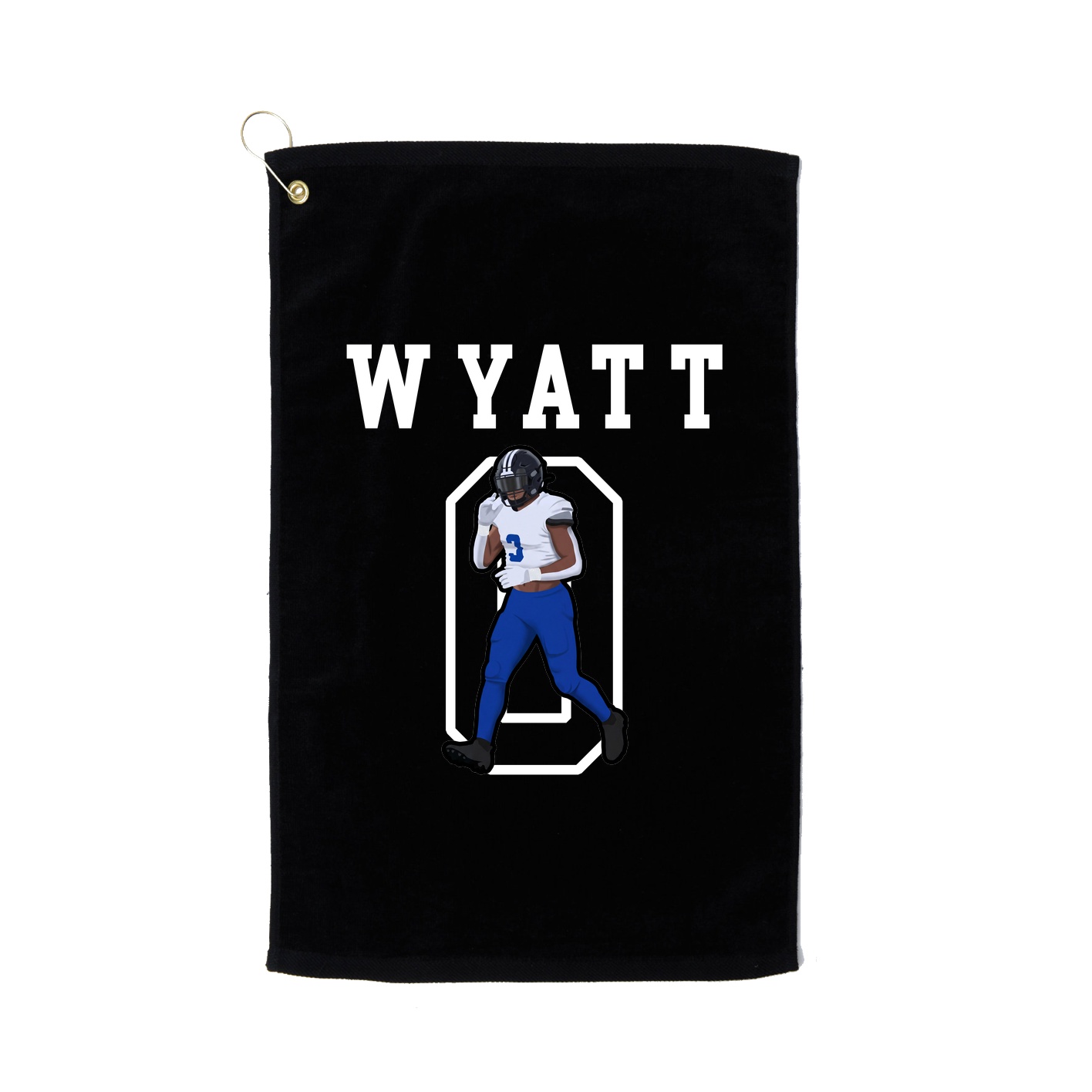 Golf Towel — Shirsey in Black