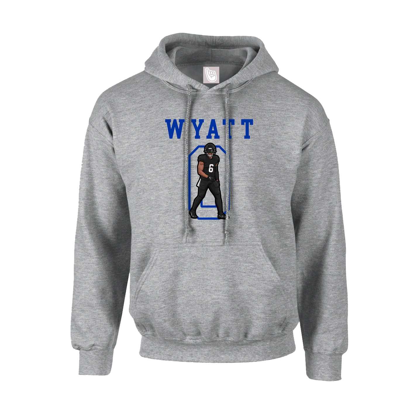 Hoodie — Shirsey in Grey