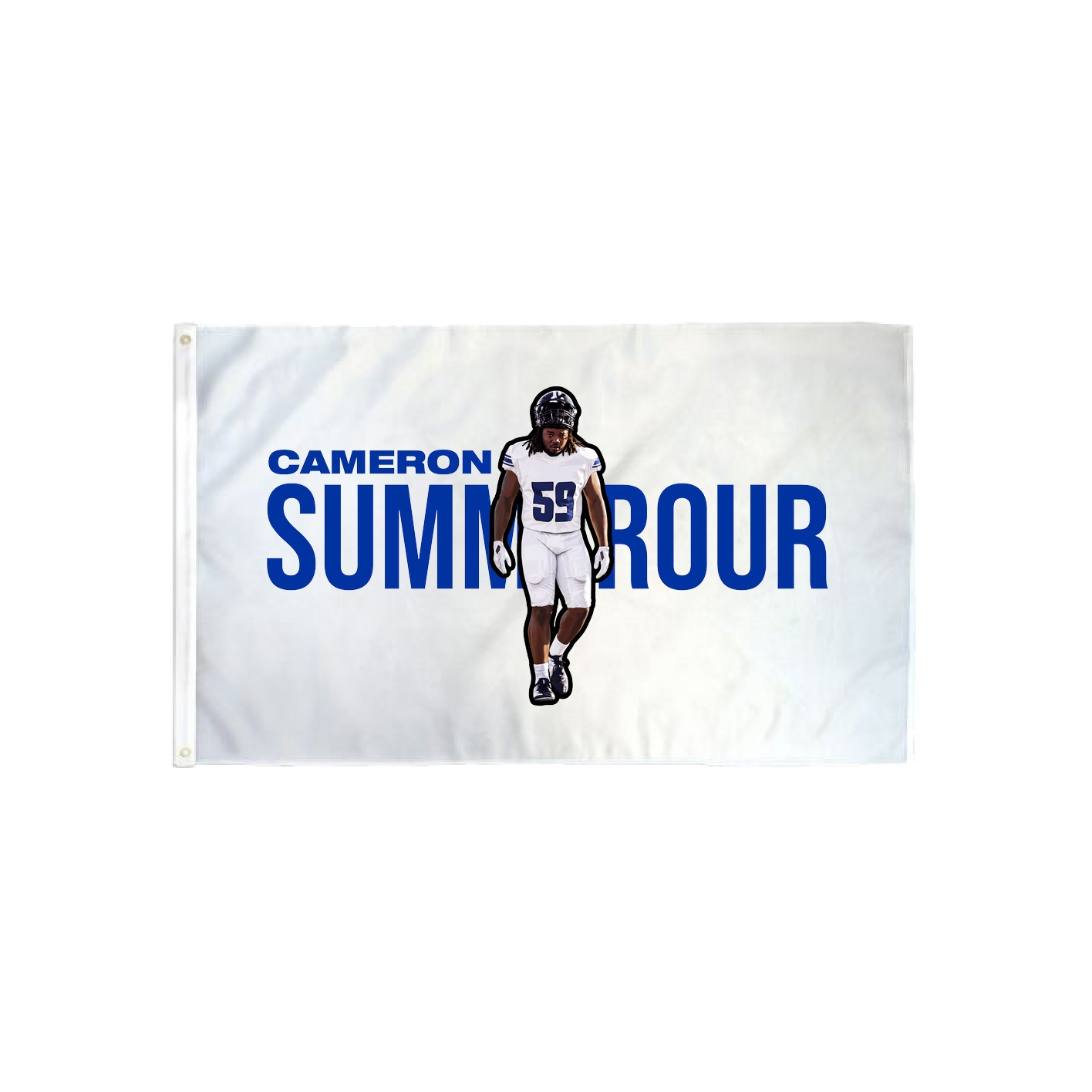 3x5 Flag — Player Name in Classic