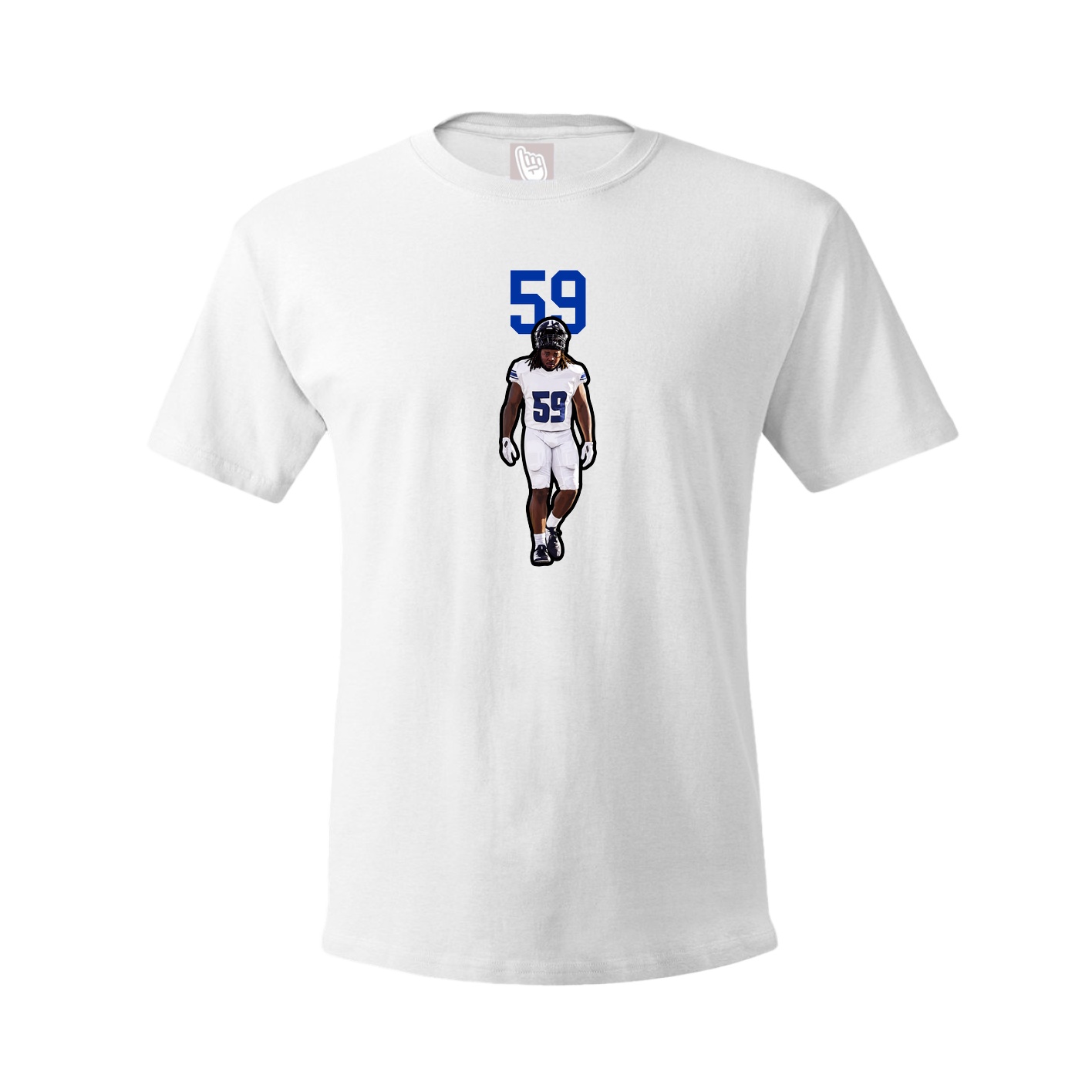Tee — Number Top in White