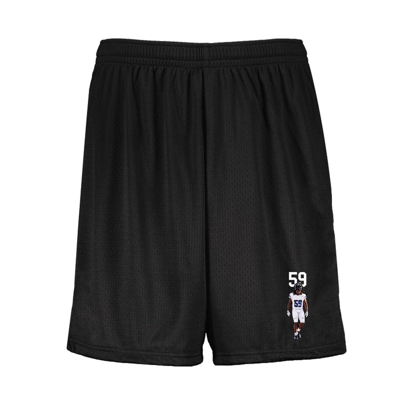 Shorts — Number Top in Black