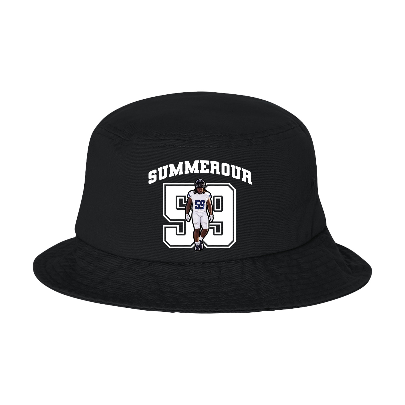 Bucket Cap — Number in Black