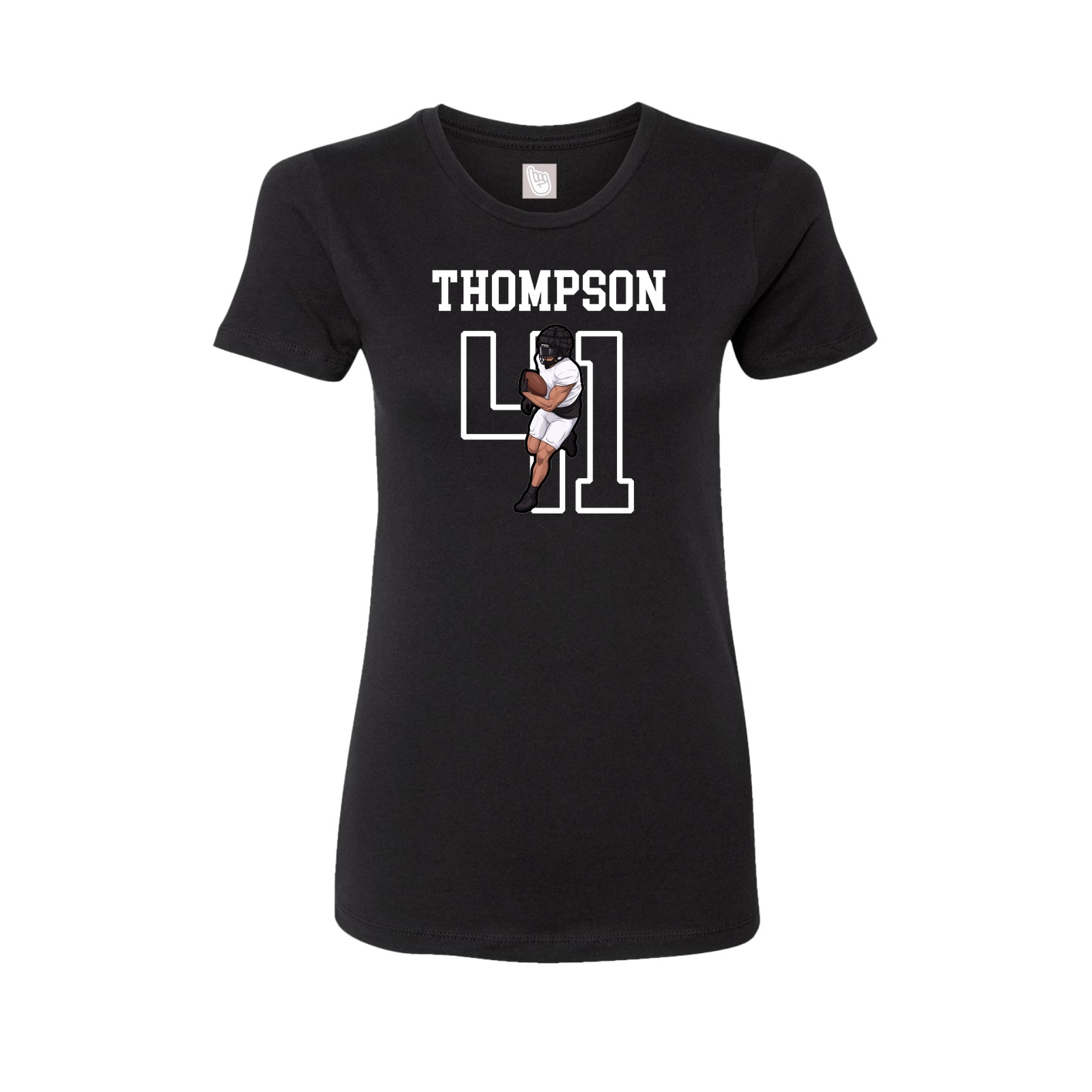 Fitted Women's Tee — Shirsey in Black