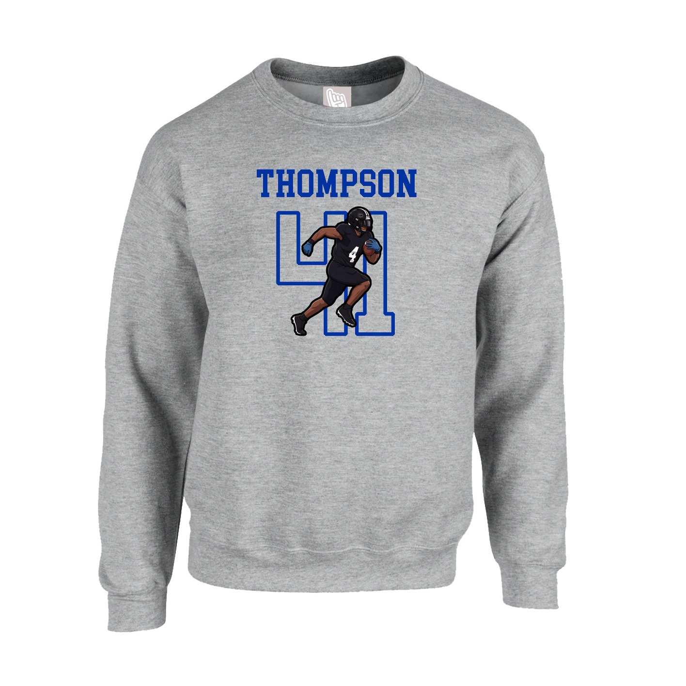 Fleece Crew — Shirsey in Grey