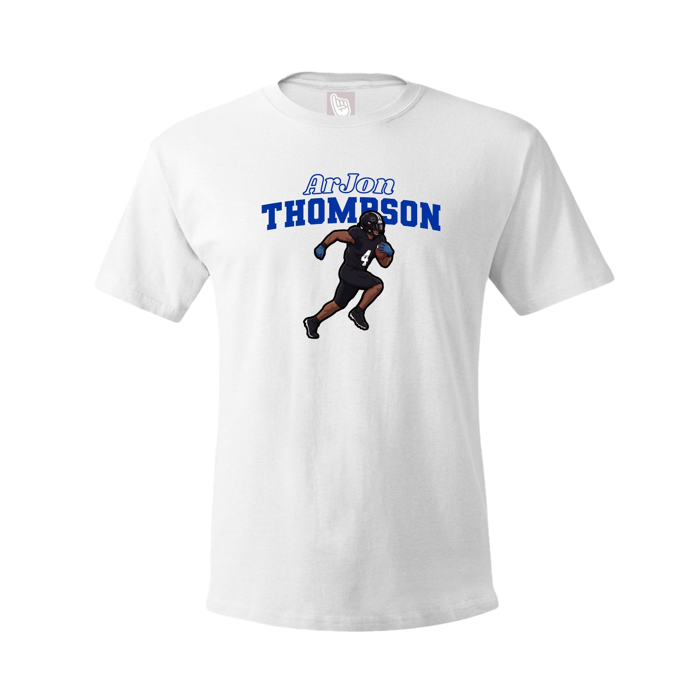 Tee — Name Arch in White
