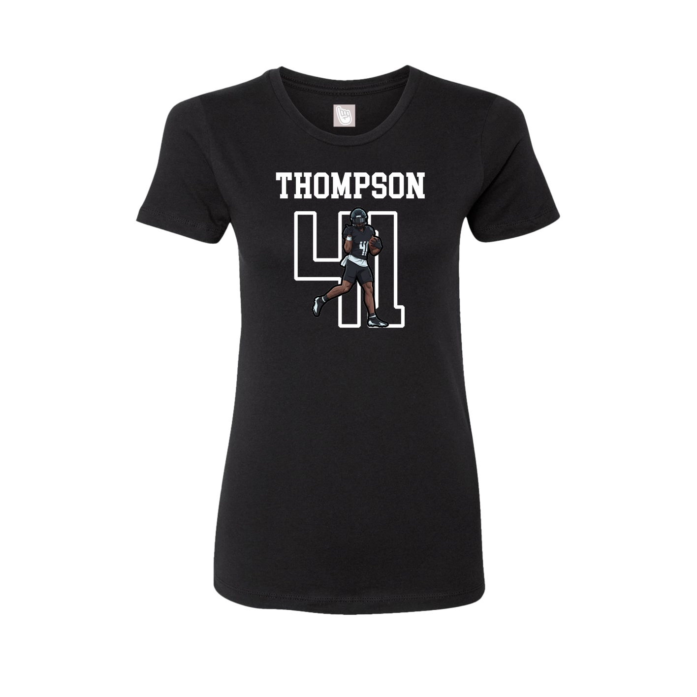 Fitted Women's Tee — Shirsey in Black