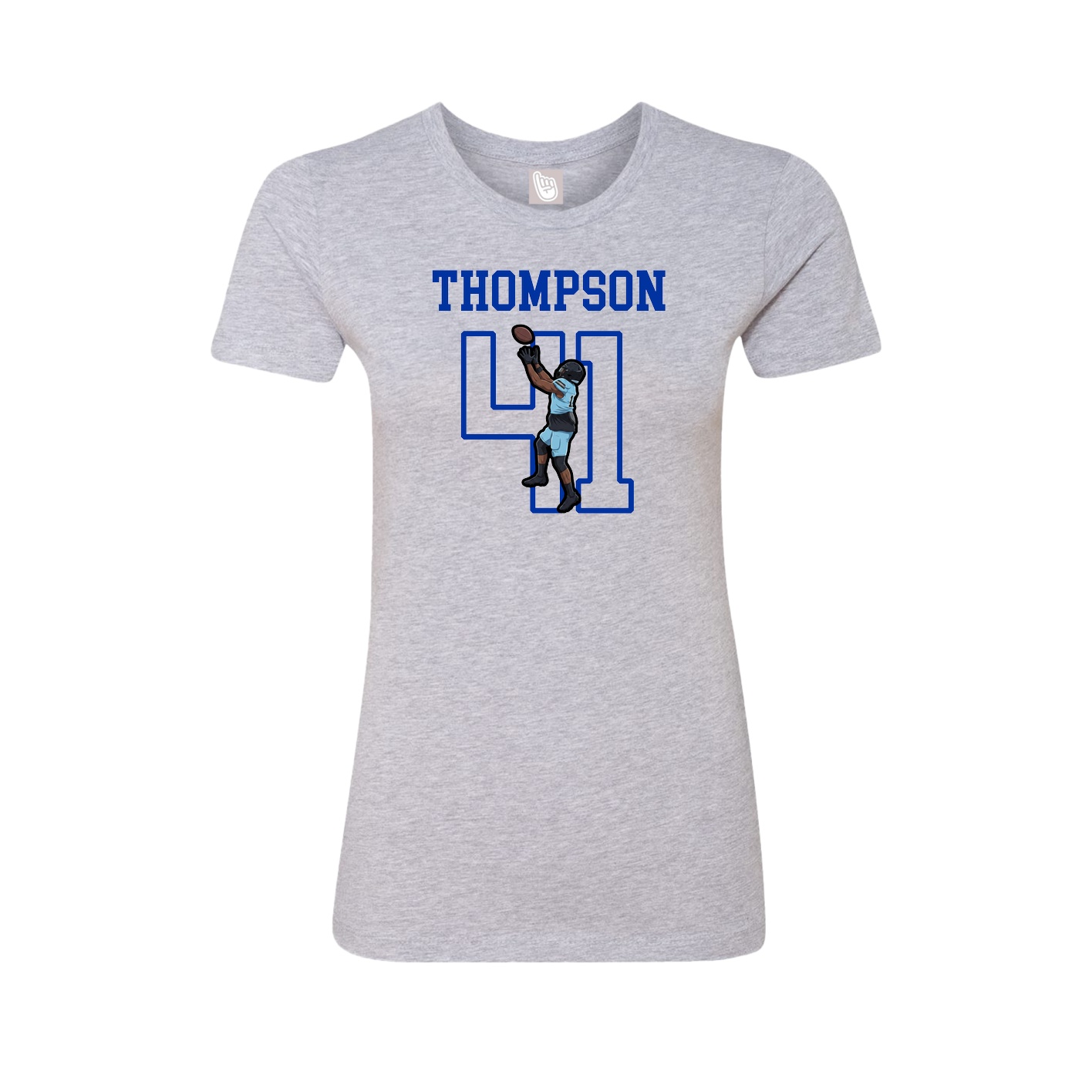 Fitted Women's Tee — Shirsey in Grey