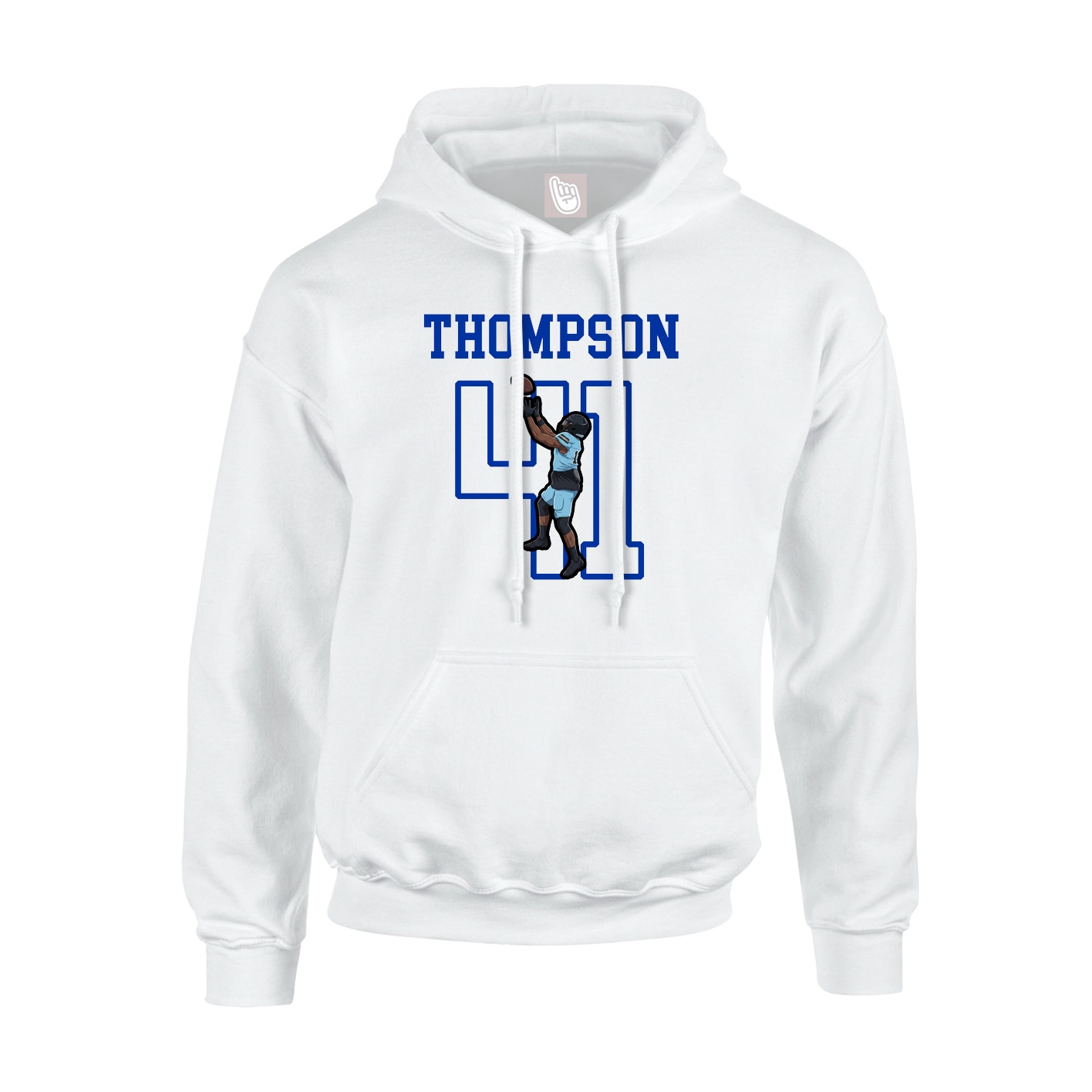 Hoodie — Shirsey in White