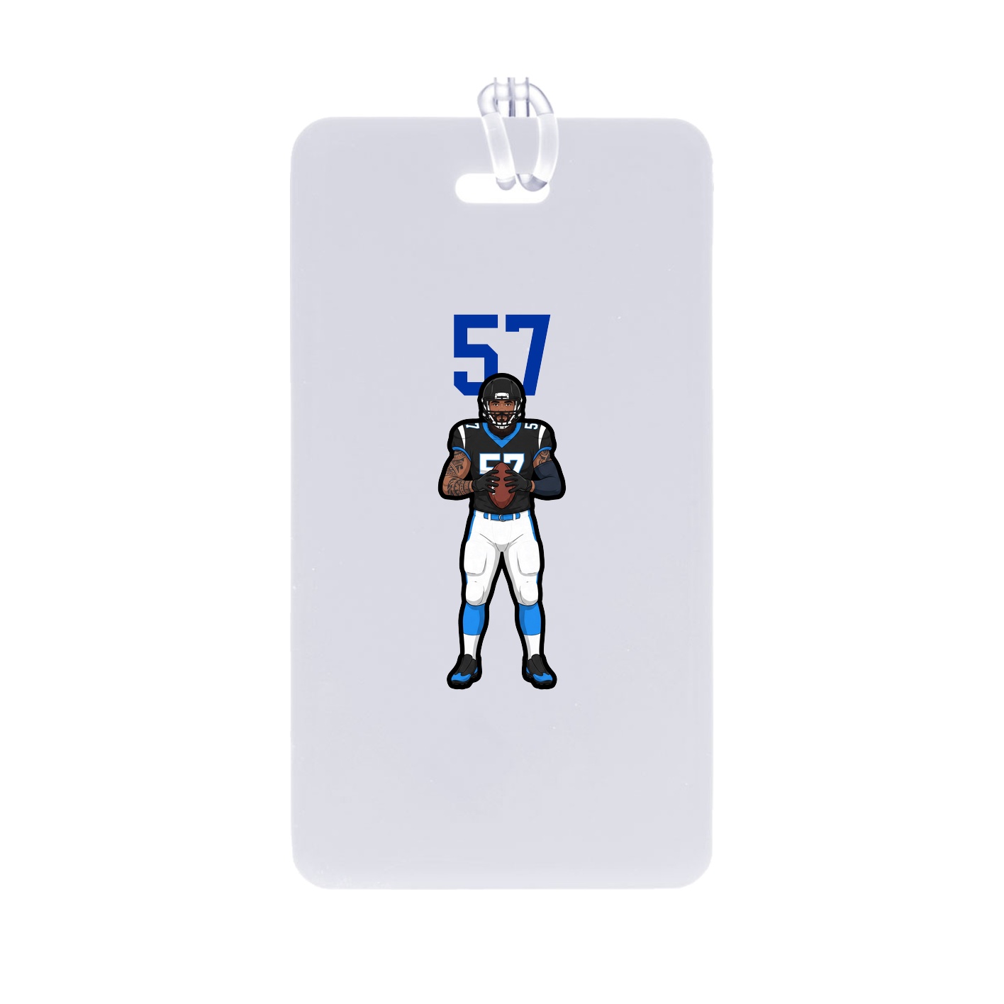 Bag Tag — Number Top in Classic