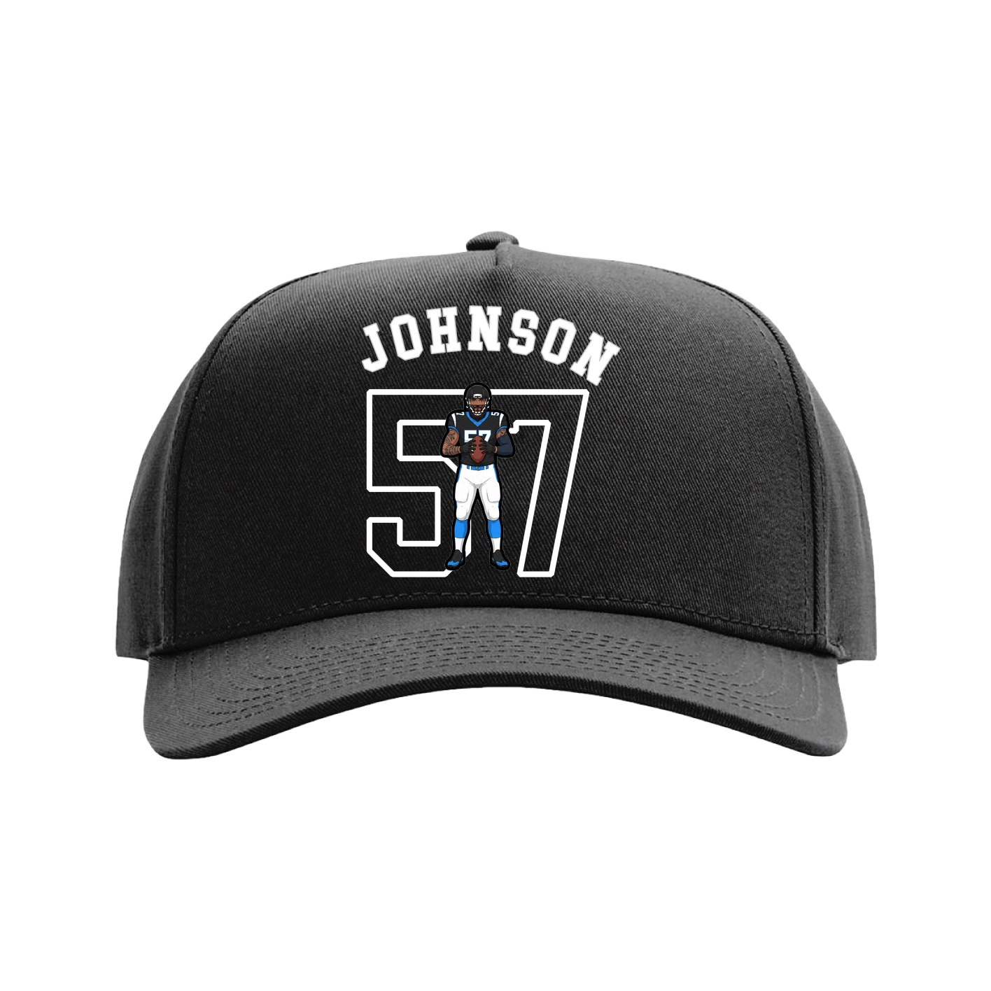 Full Fabric Five-Panel Champ Cap