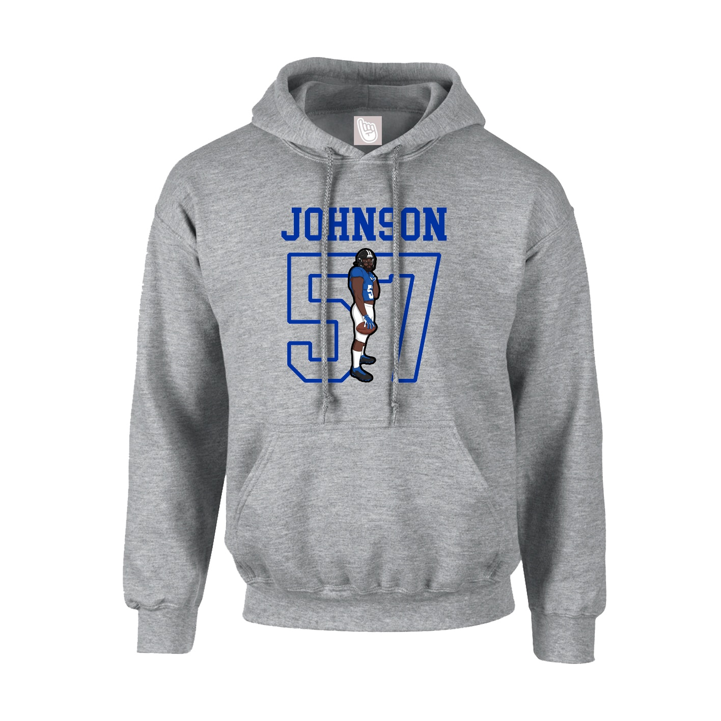 Hoodie — Shirsey in Grey