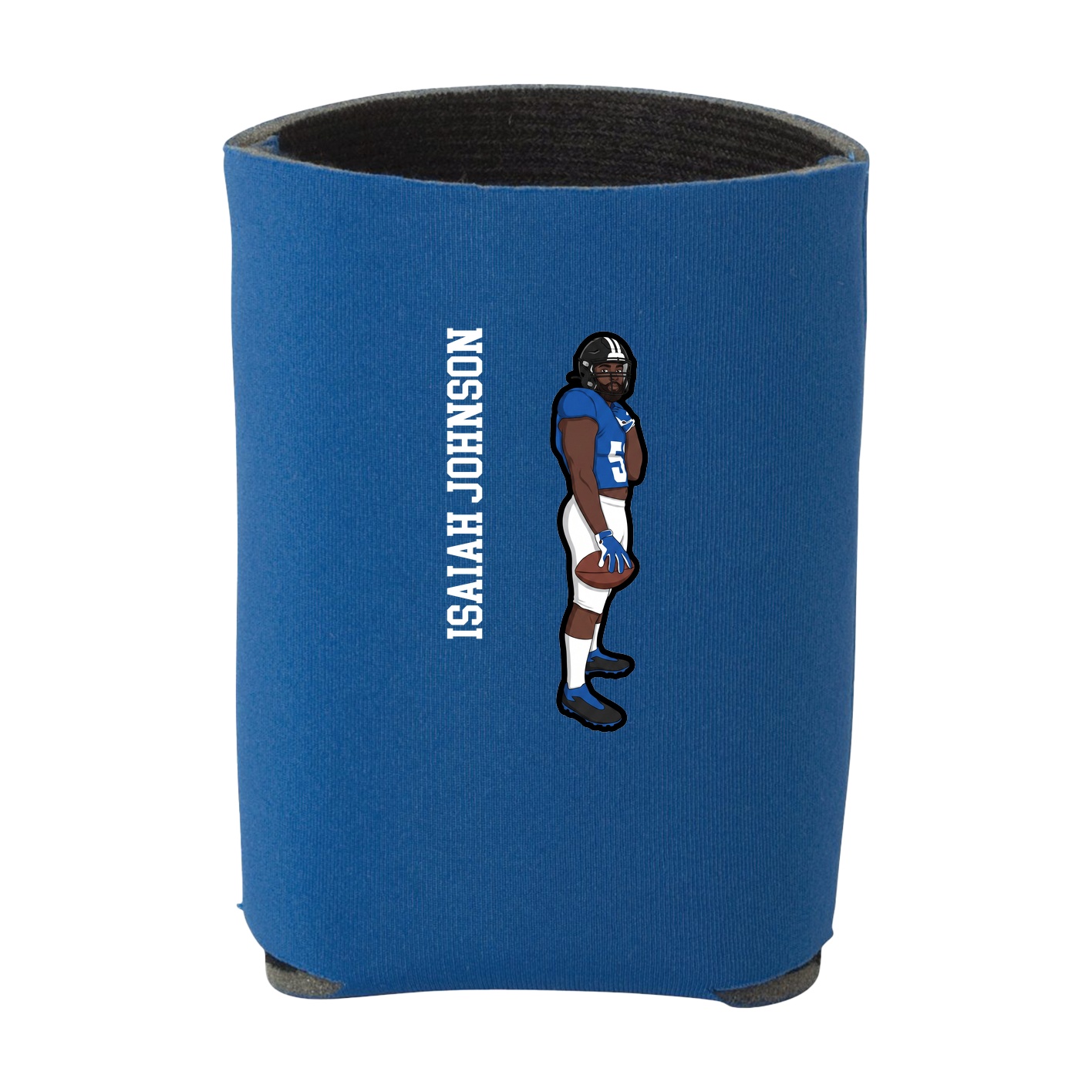 Can Holder — Name Vertical in Royal