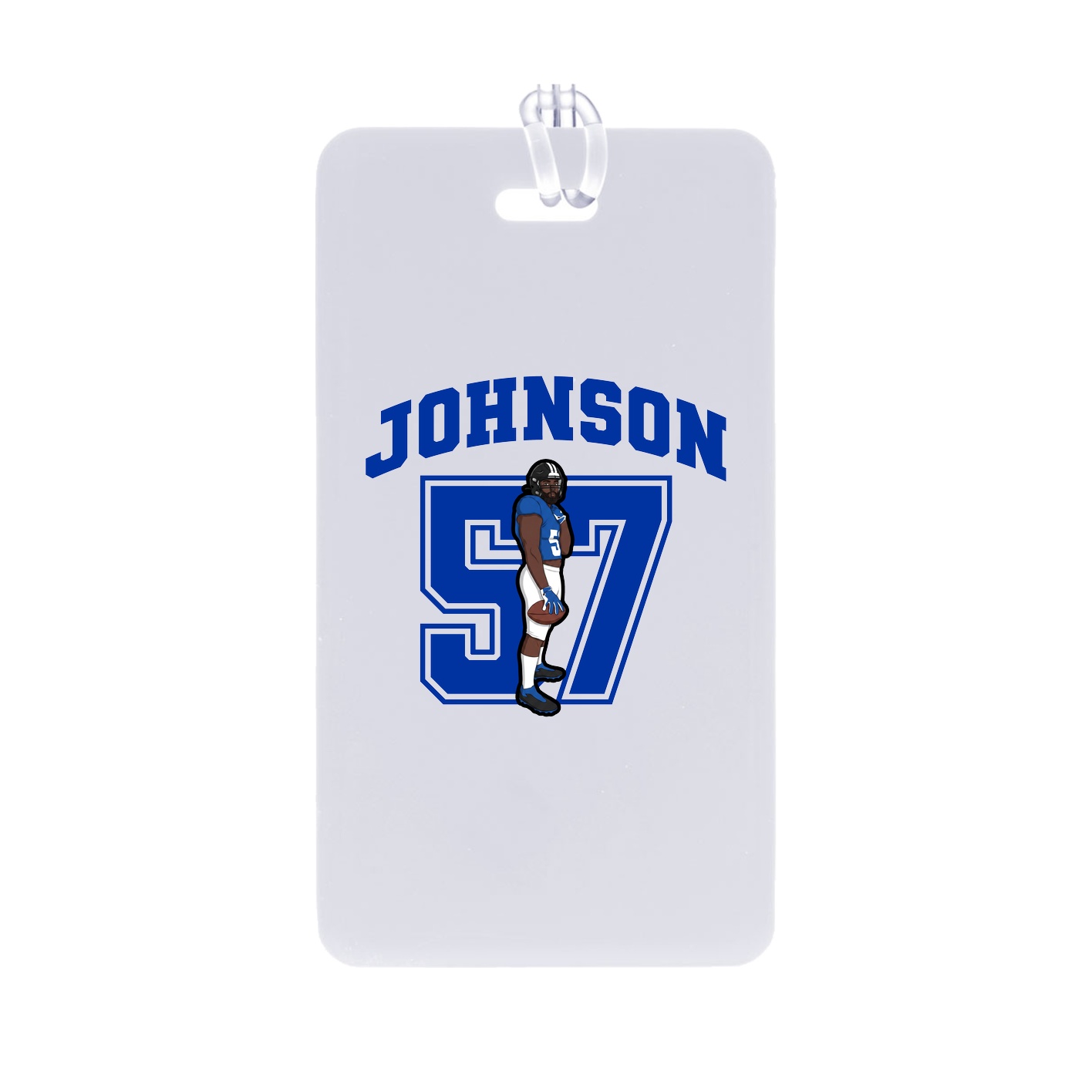 Bag Tag — Number in Classic