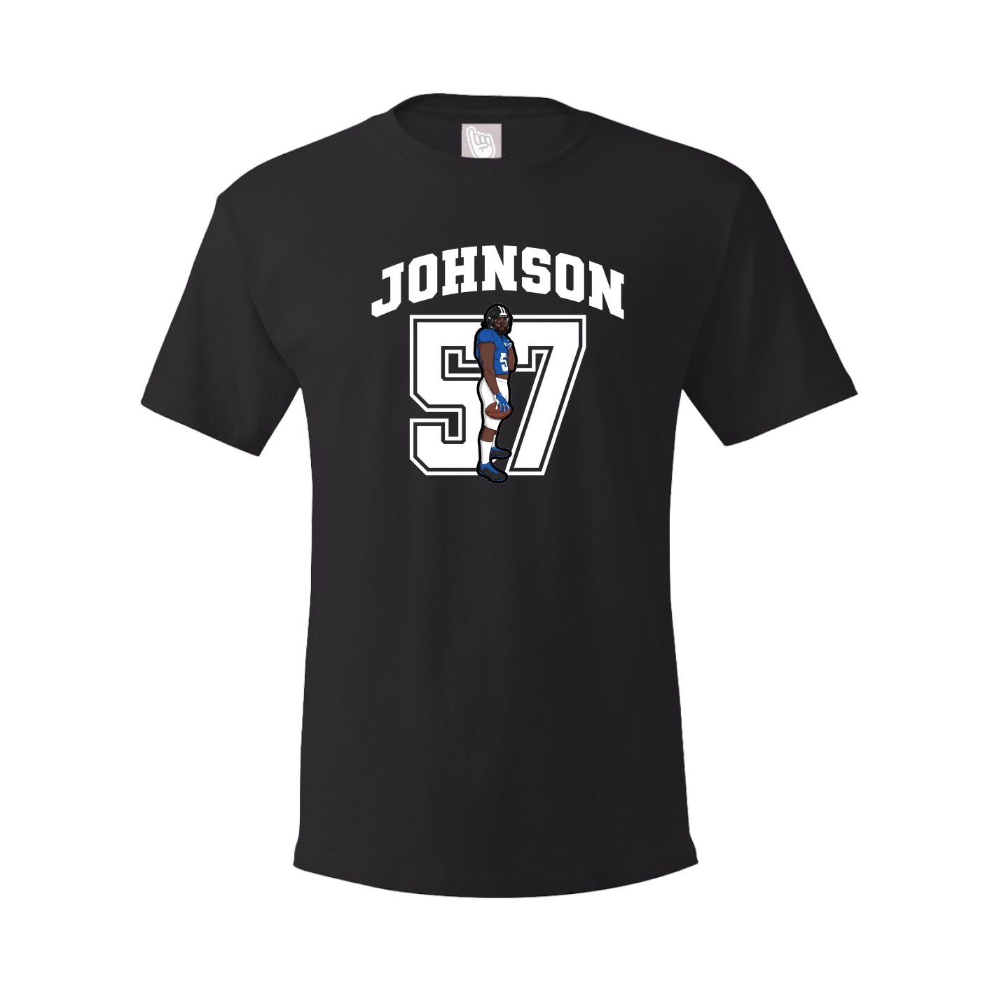 Youth Tee — Number in Black