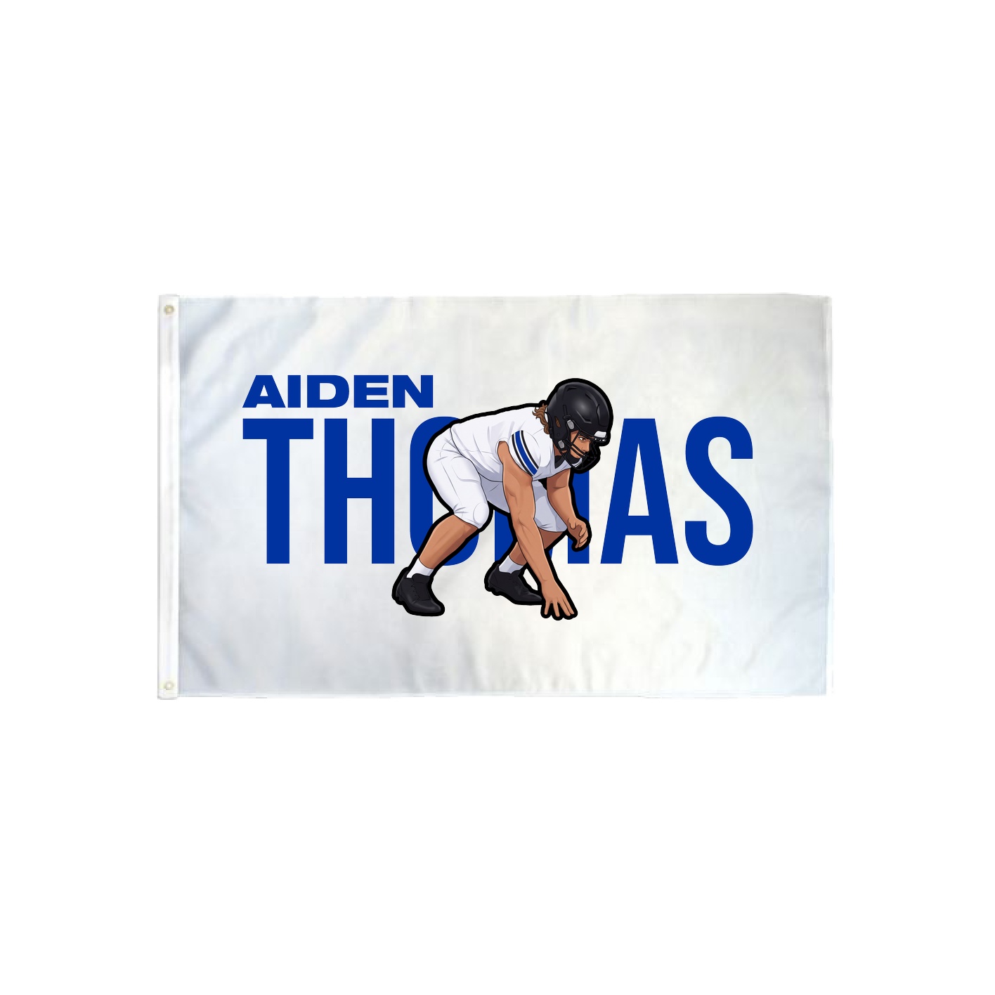 3x5 Flag — Player Name in Classic