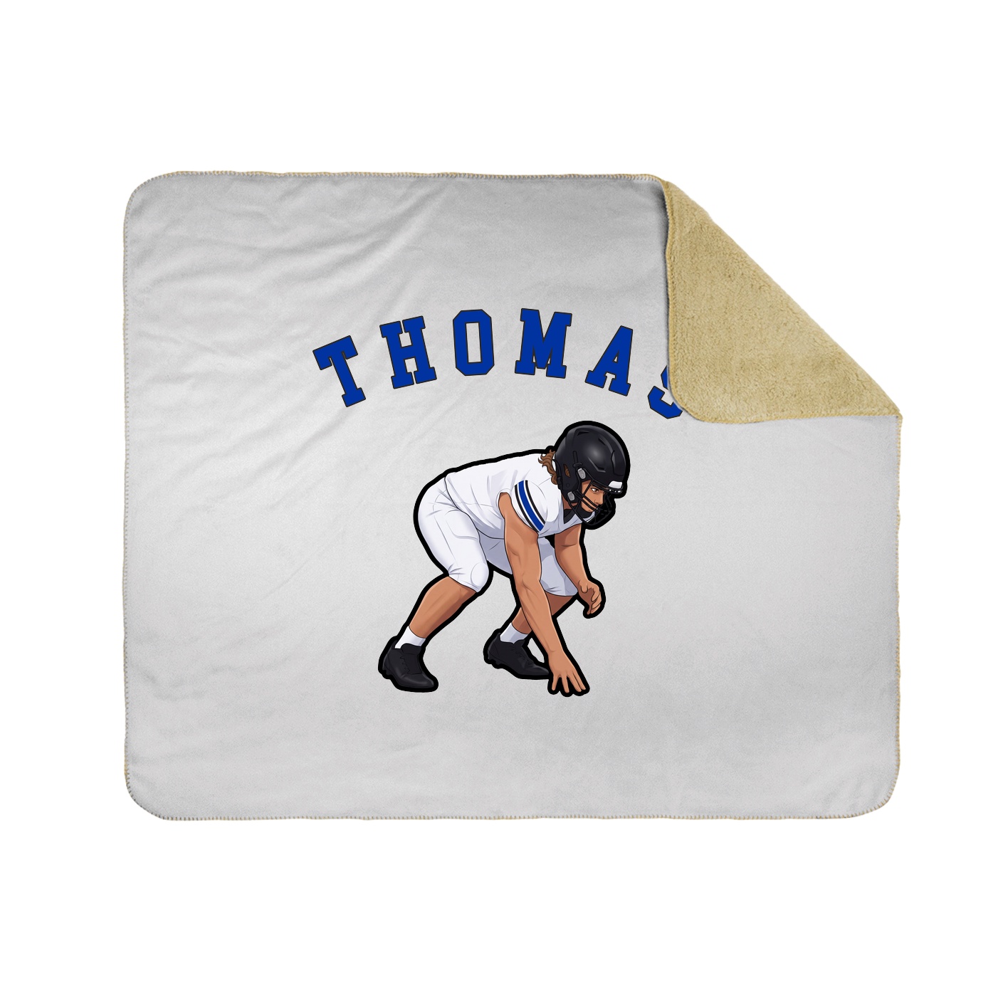 Throw Blanket — Shirsey Arch in White