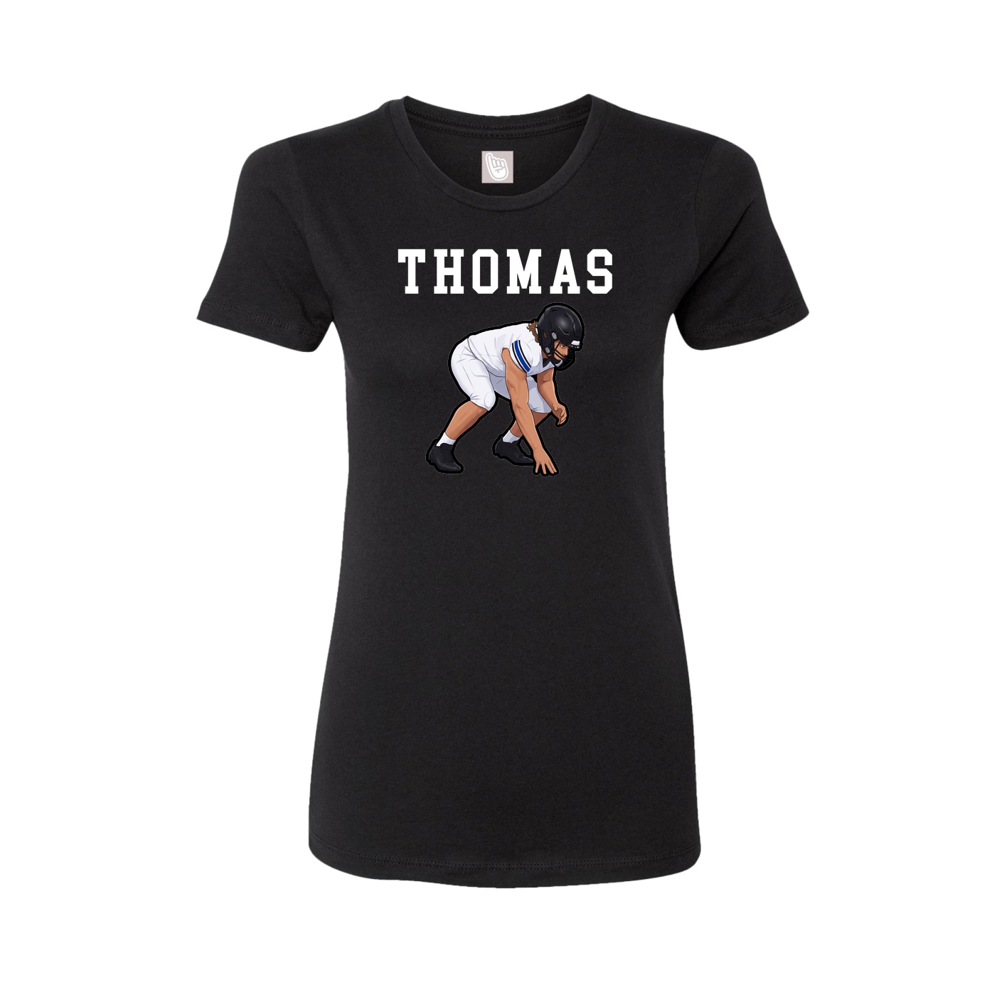 Fitted Women's Tee — Shirsey in Black