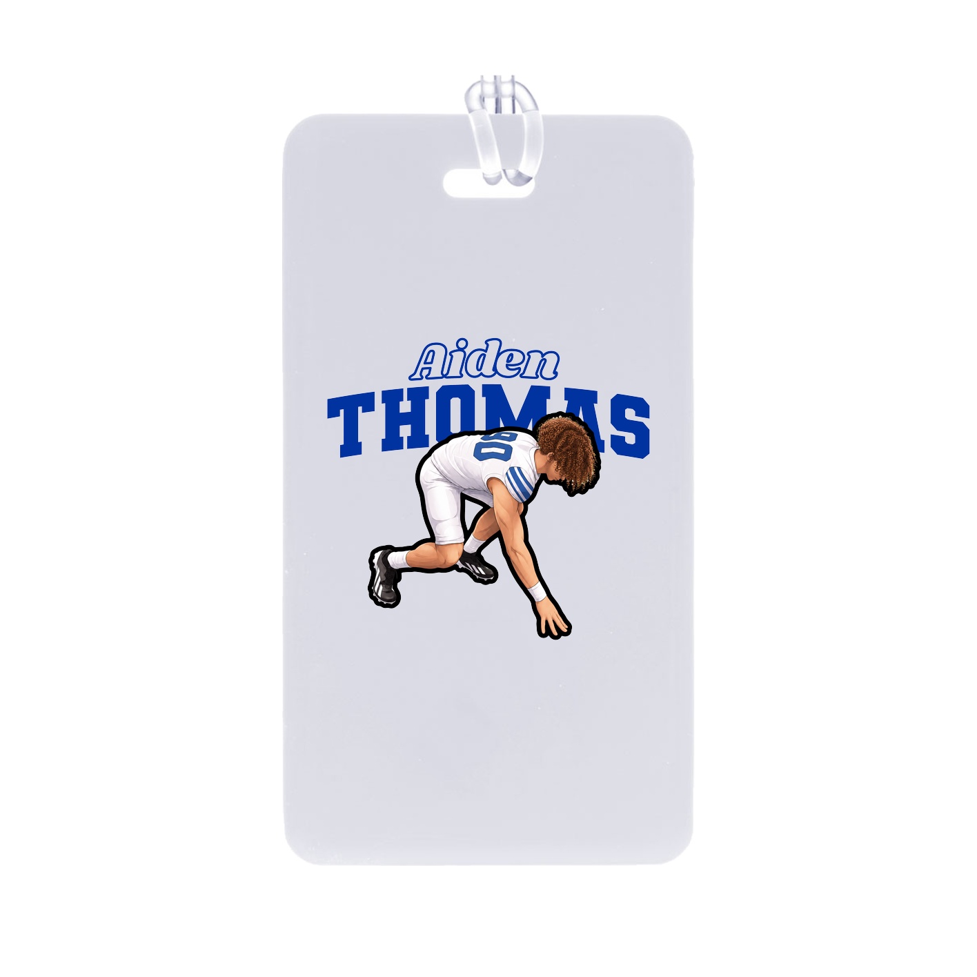 Bag Tag — Name Arch in Classic