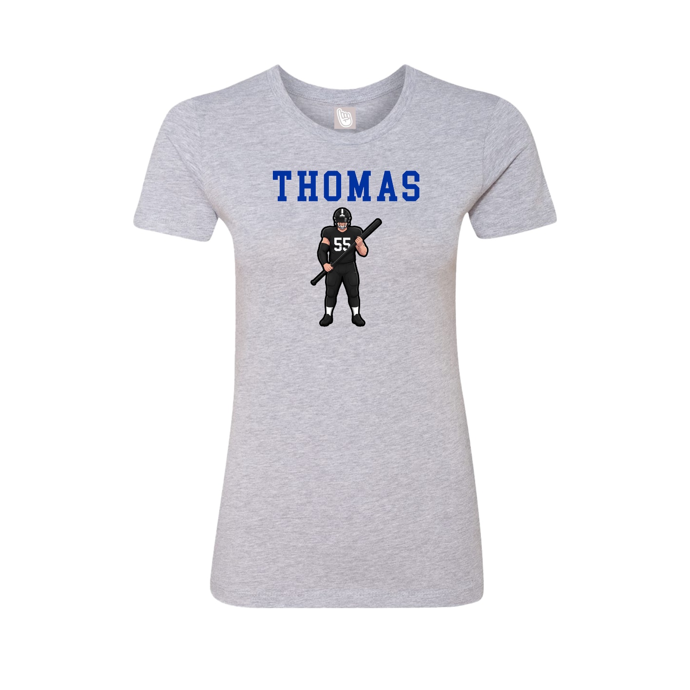 Fitted Women's Tee — Shirsey in Grey