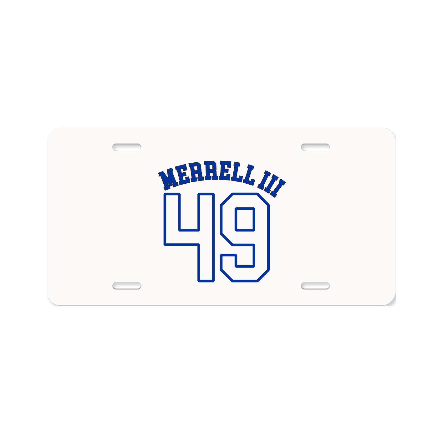 License Plate — Shirsey Arch in Classic