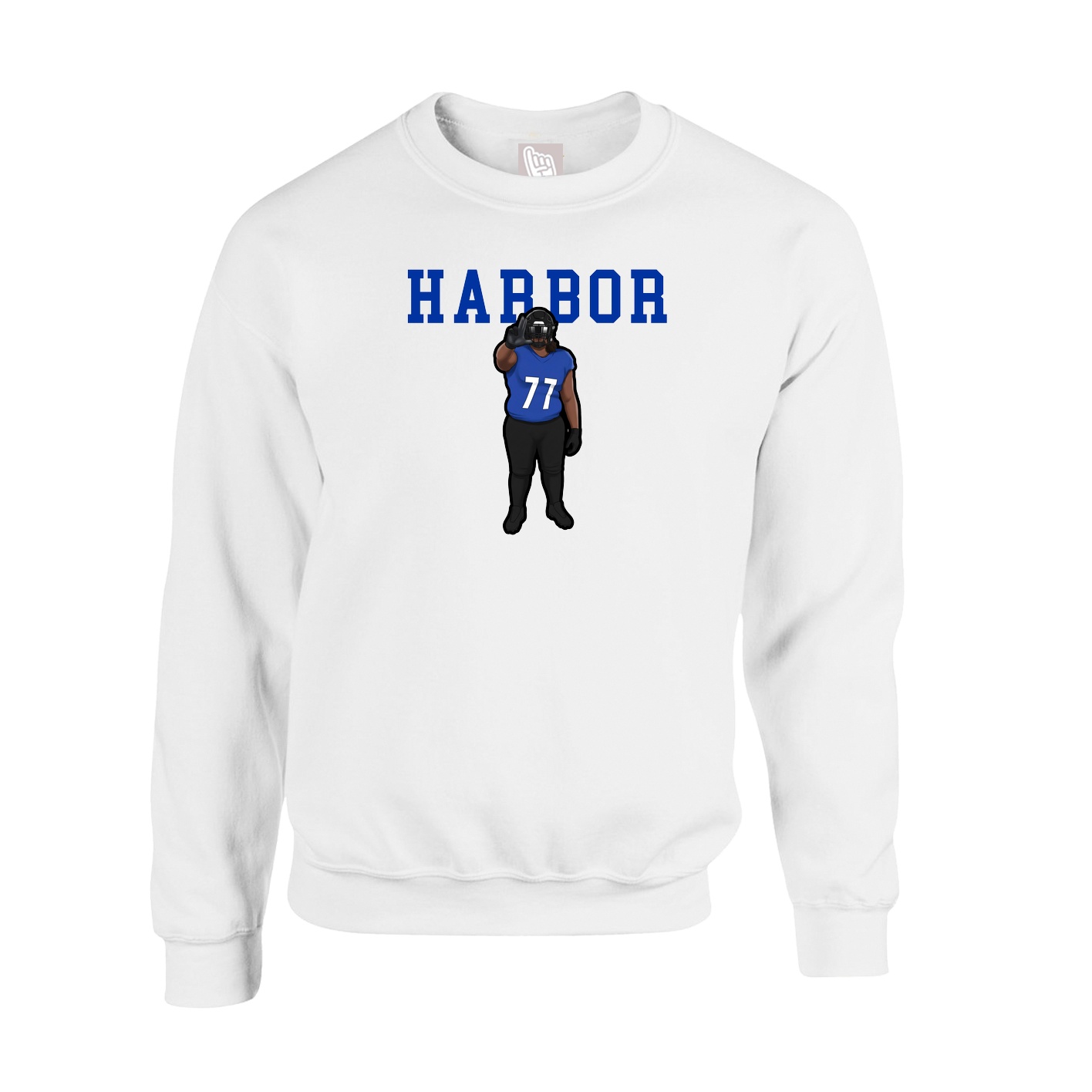 Fleece Crew — Shirsey in White