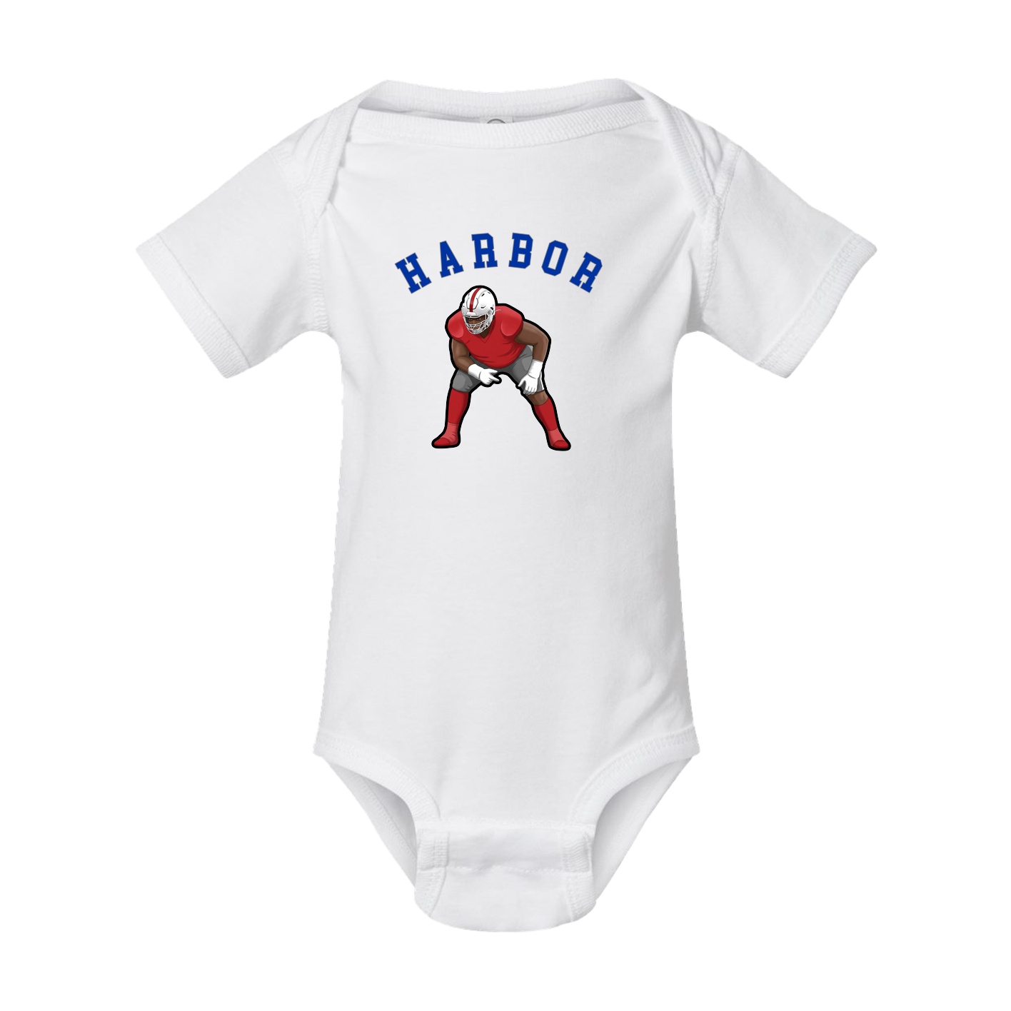 Baby Onesie — Shirsey Arch in White