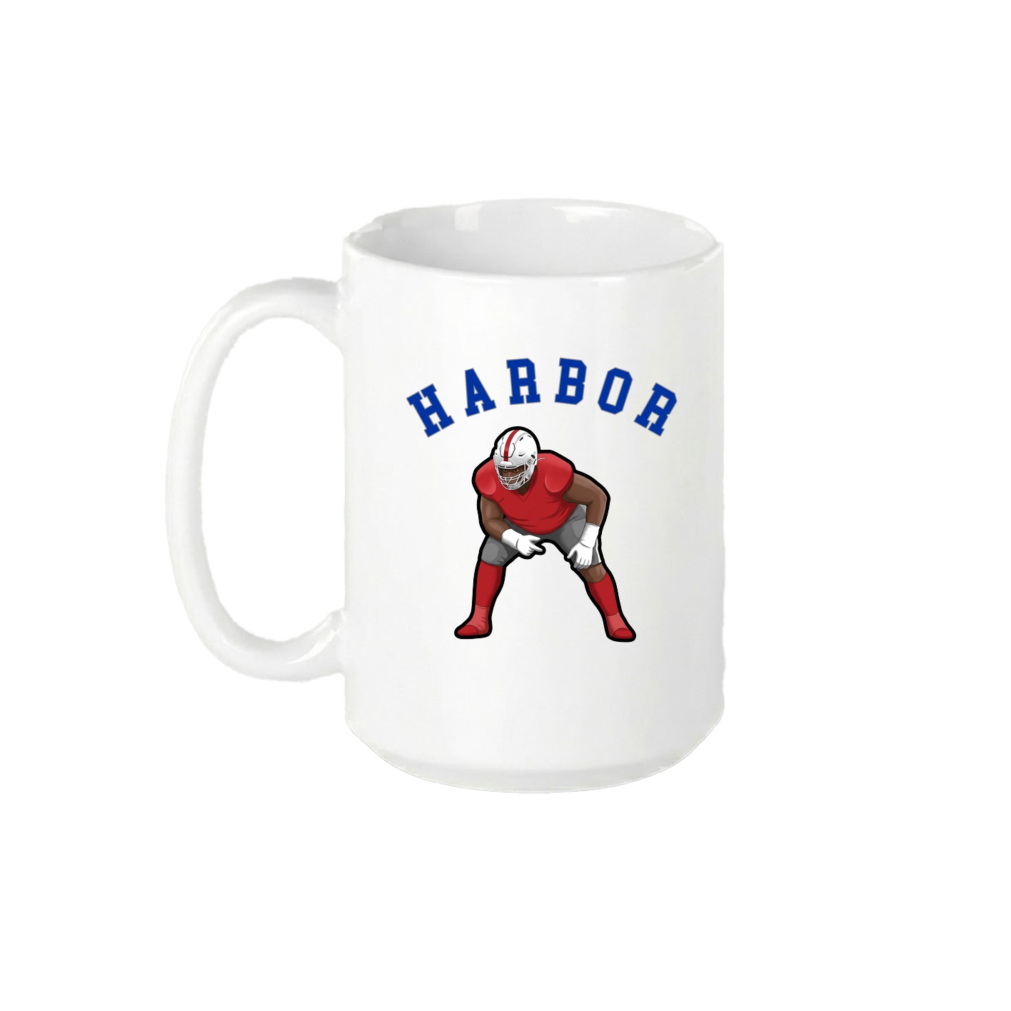 15oz Coffee Mug — Shirsey Arch in White