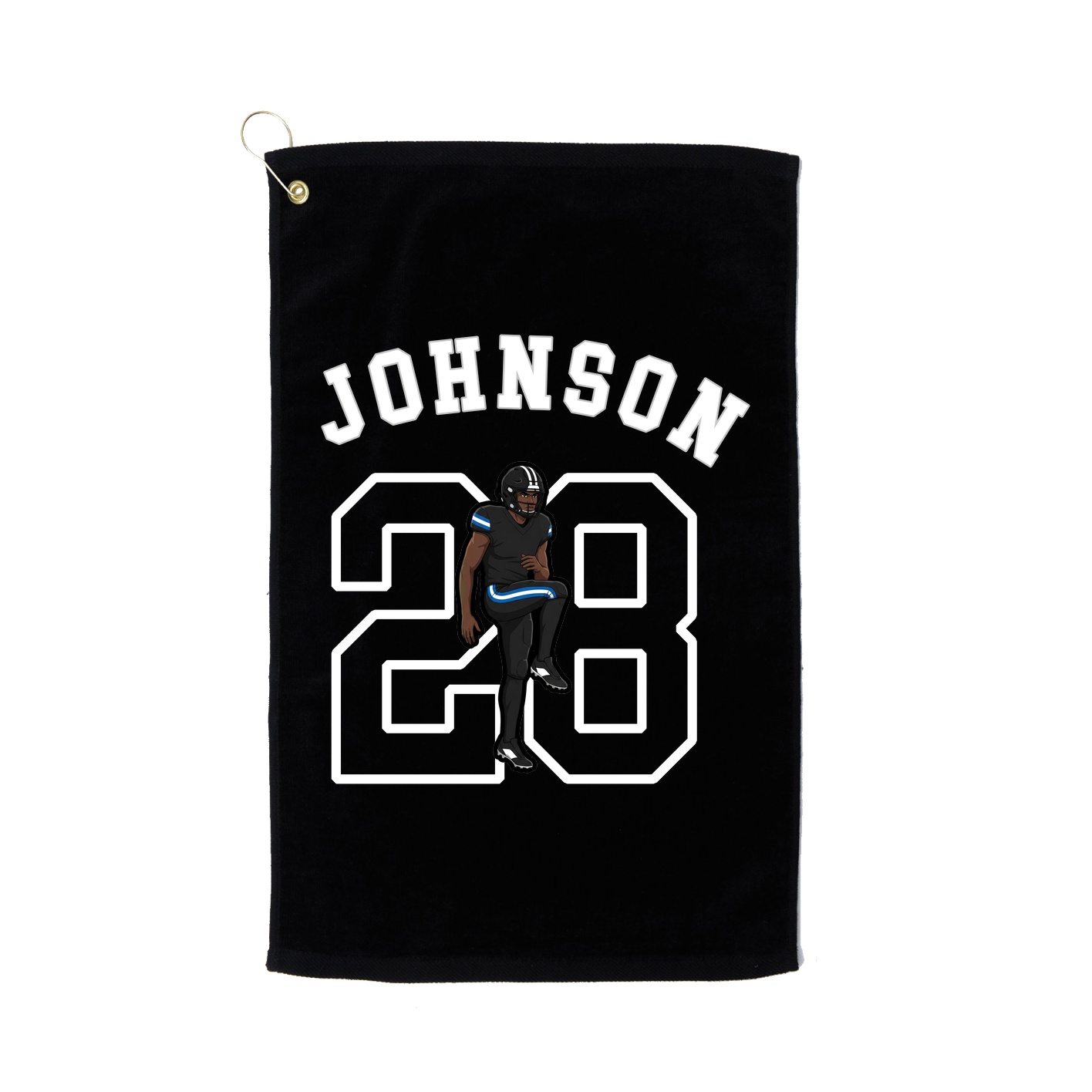 Golf Towel — Shirsey Arch in Black