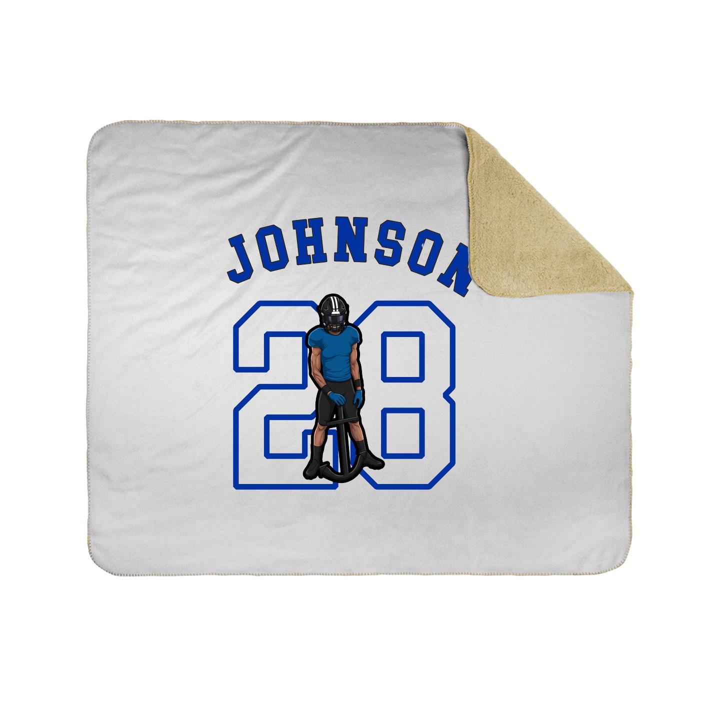 Throw Blanket — Shirsey Arch in White