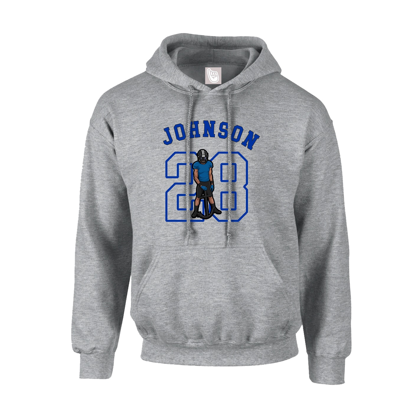 Youth Hoodie — Shirsey Arch in Grey