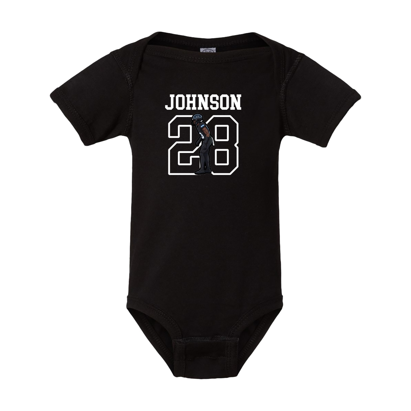 Baby Onesie — Shirsey in Black