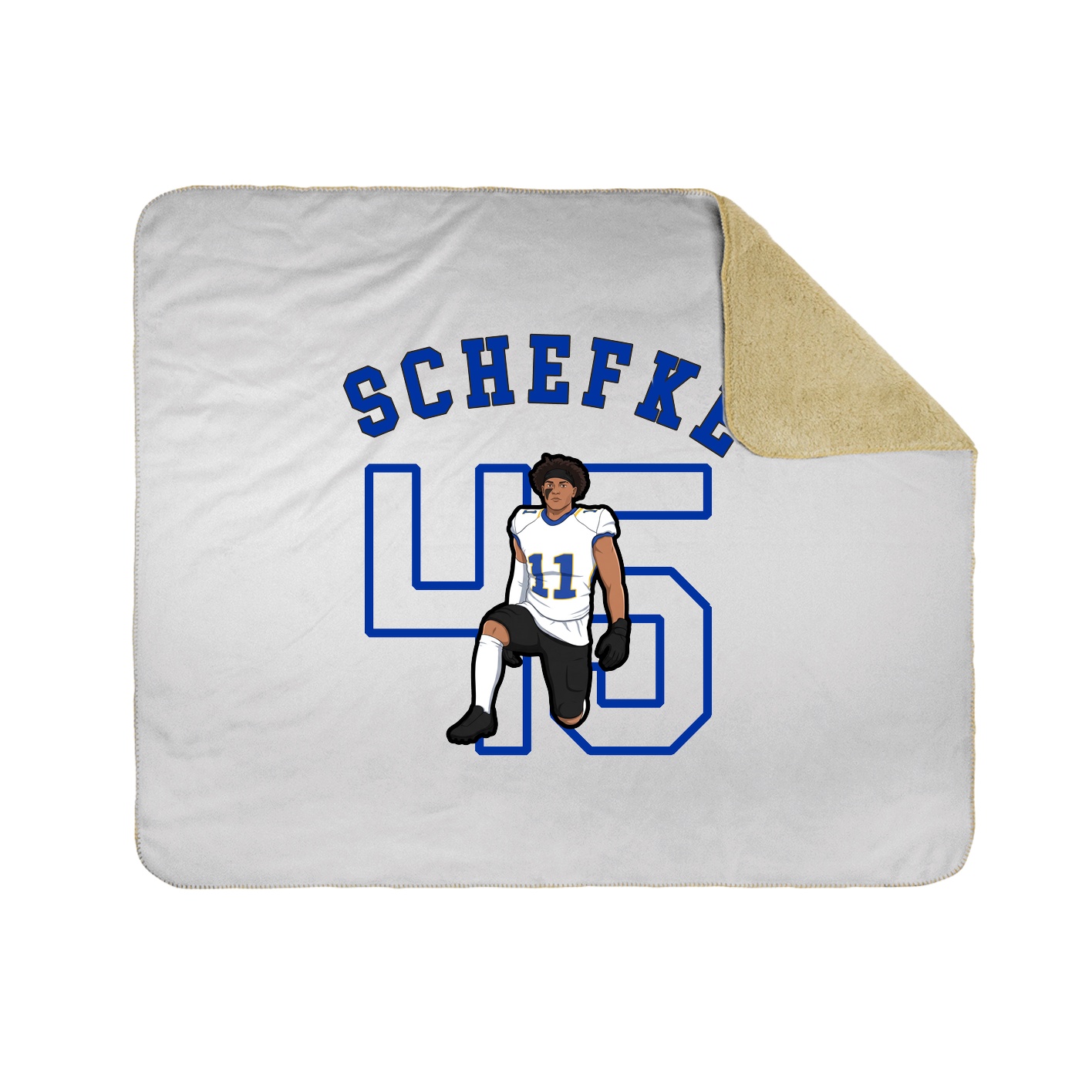 Throw Blanket — Shirsey Arch in White