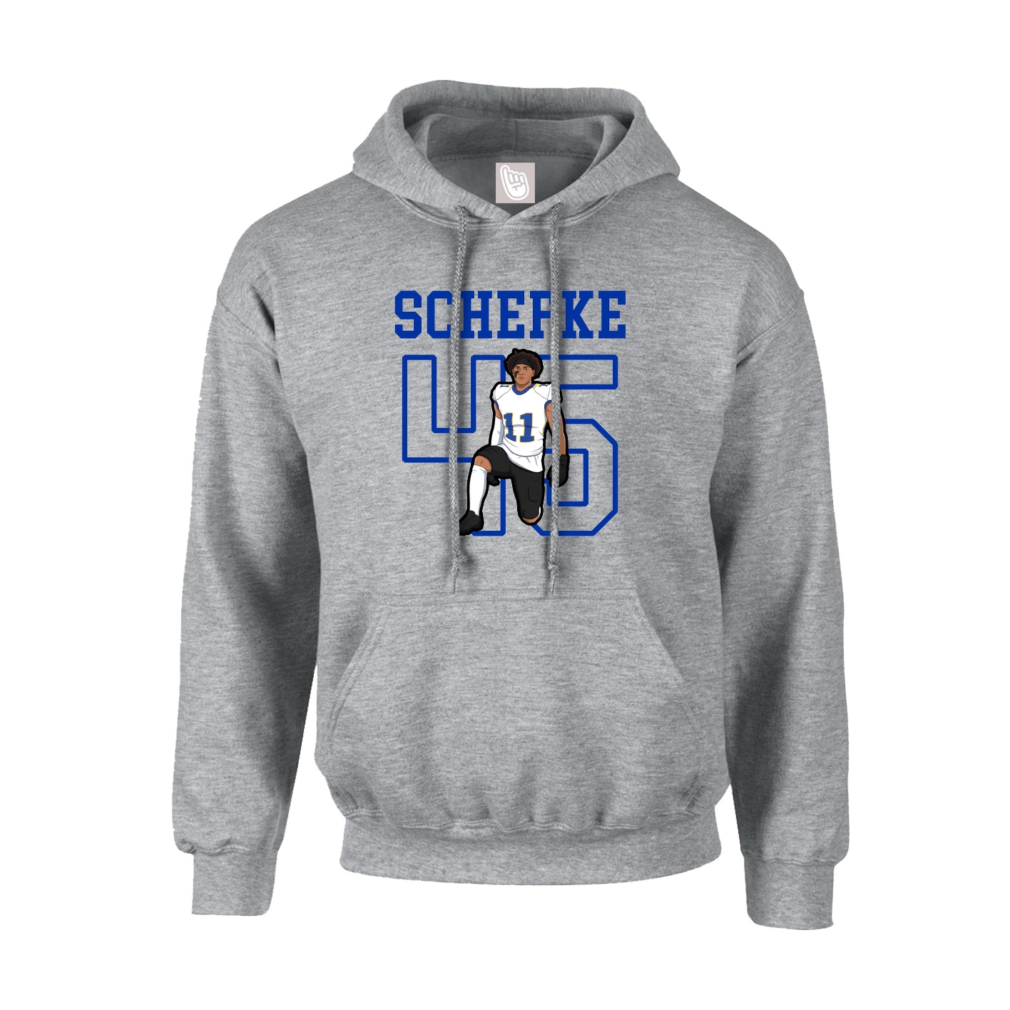 Hoodie — Shirsey in Grey