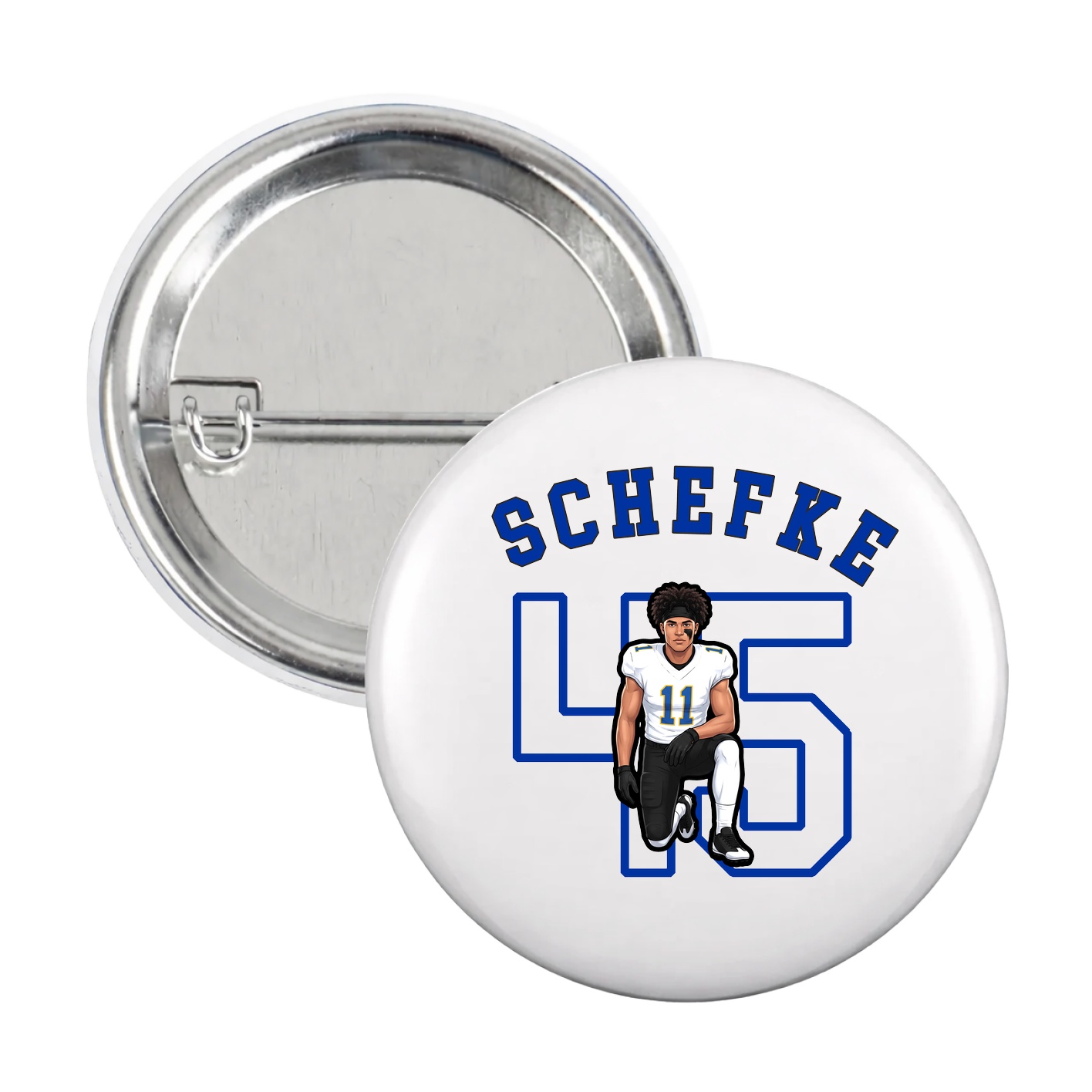 Game Day Button — Shirsey Arch in White
