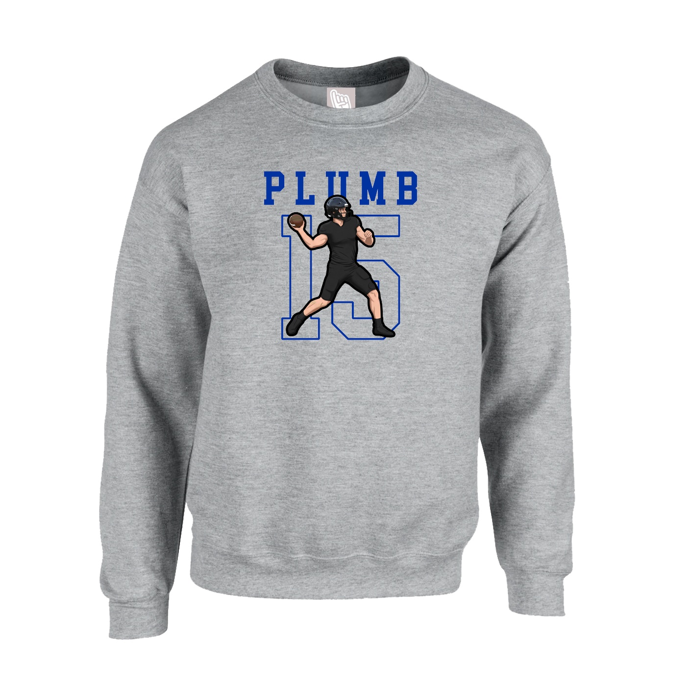 Fleece Crew — Shirsey in Grey