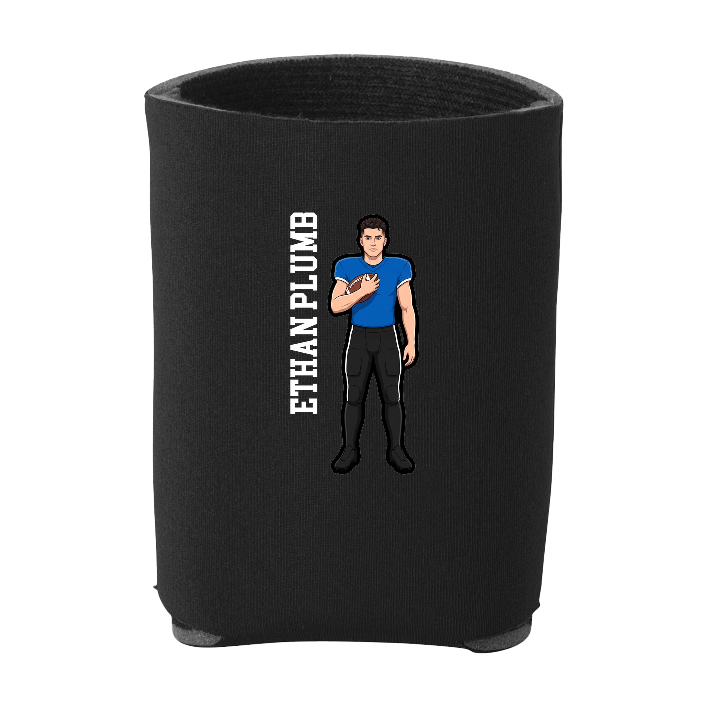 Can Holder — Name Vertical in Black
