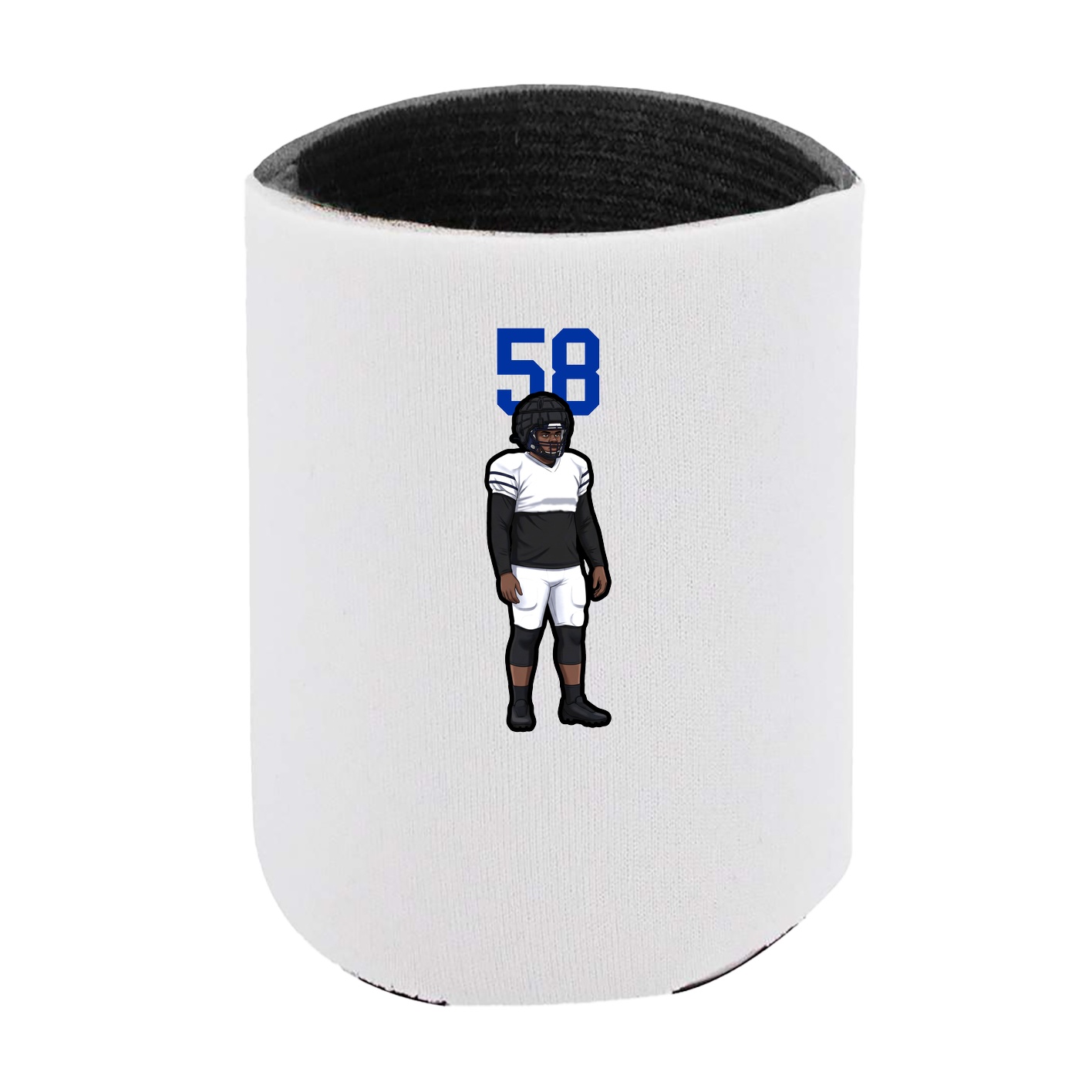 Can Holder — Number Top in White