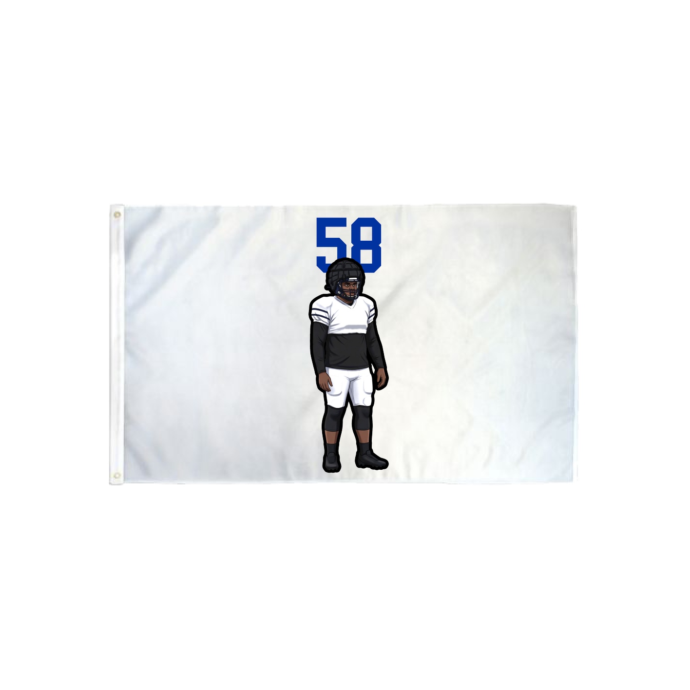 3x5 Flag — Number Top in Classic