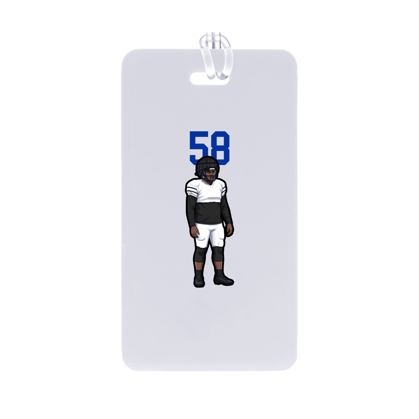 Bag Tag — Number Top in Classic