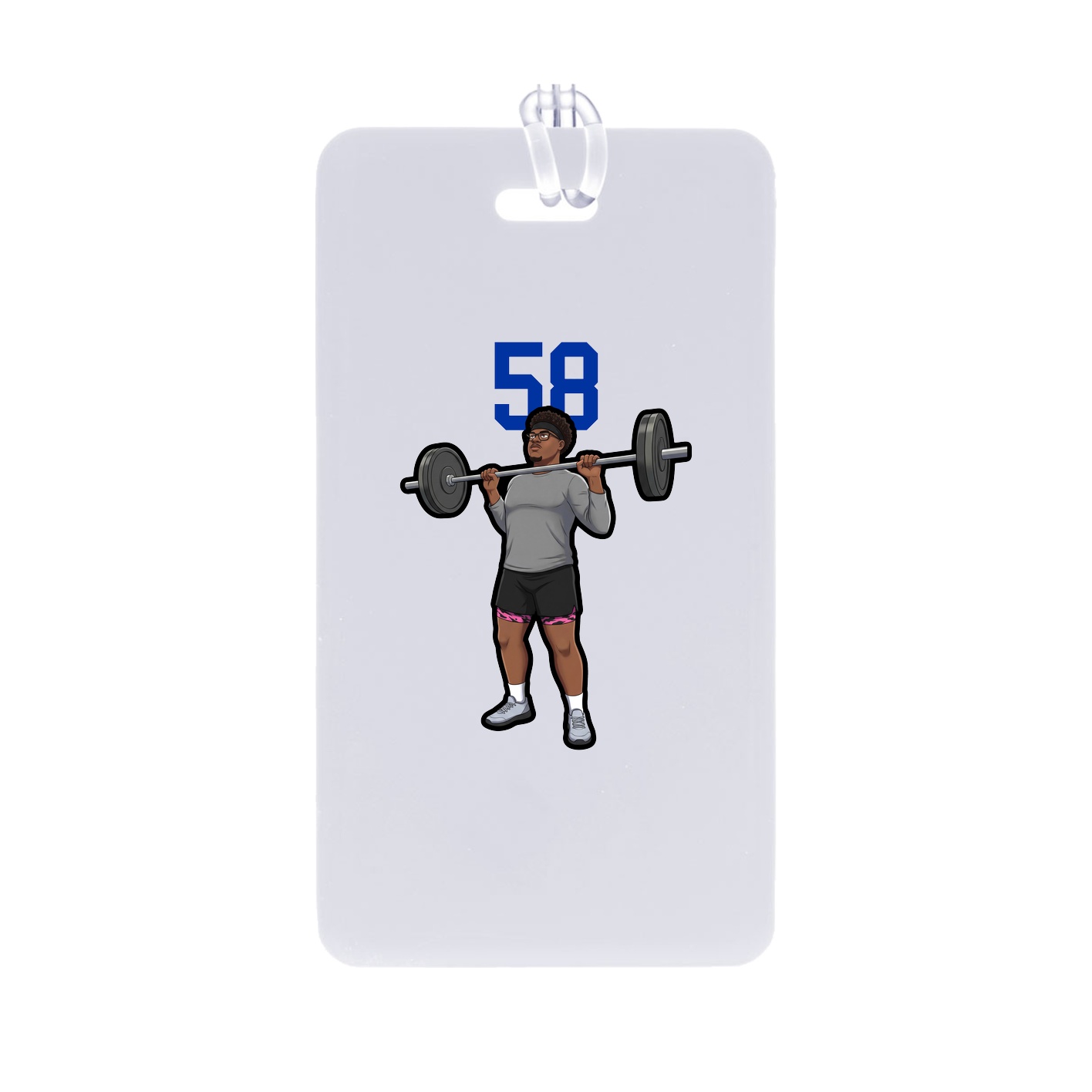 Bag Tag — Number Top in Classic