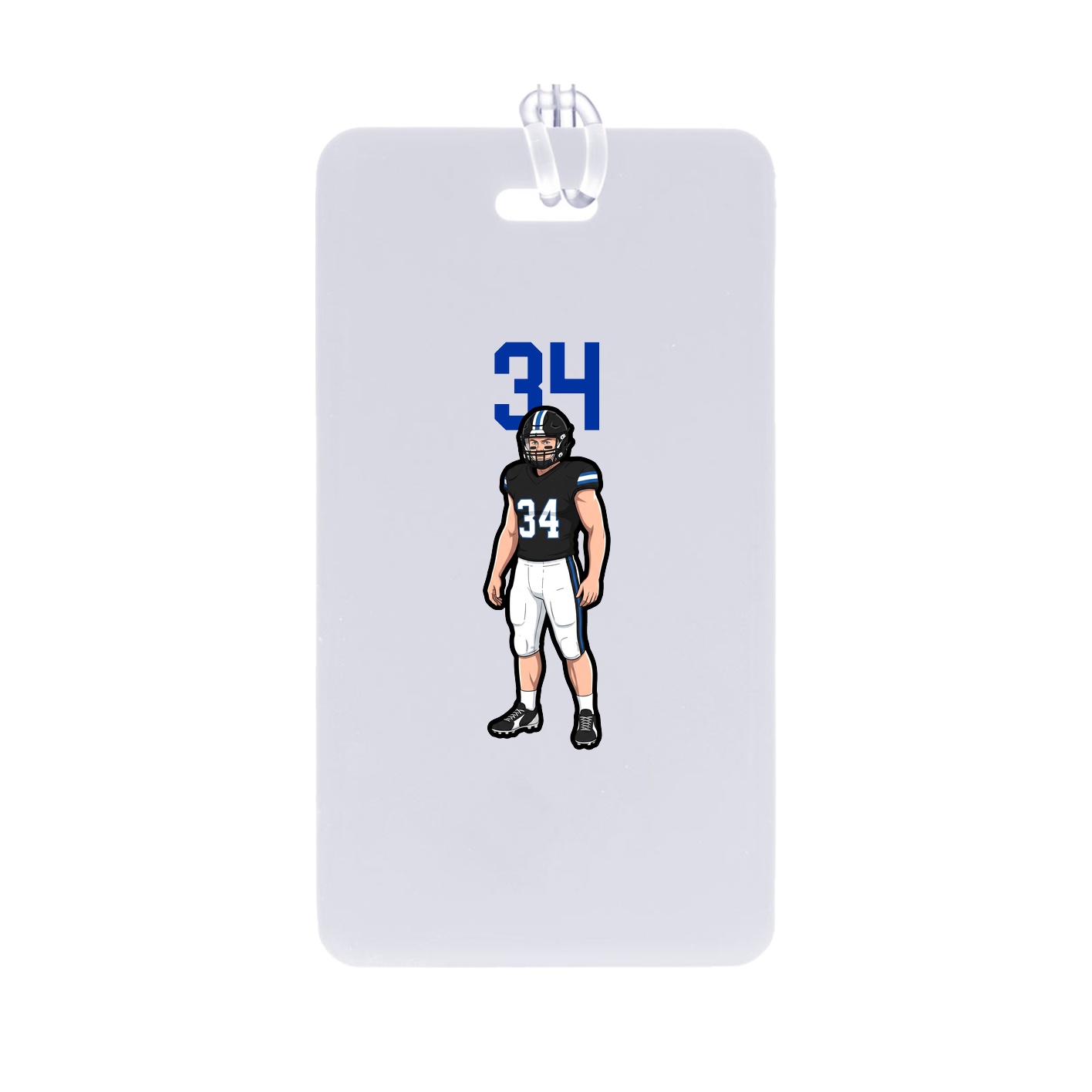 Bag Tag — Number Top in Classic
