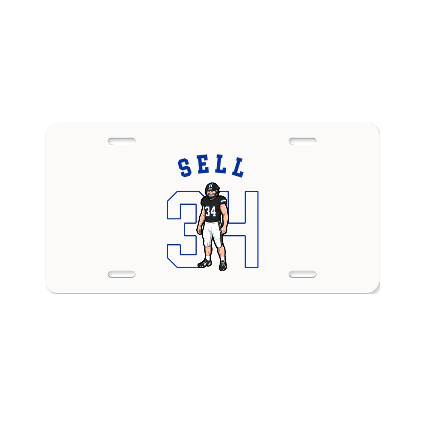 License Plate — Shirsey Arch in Classic